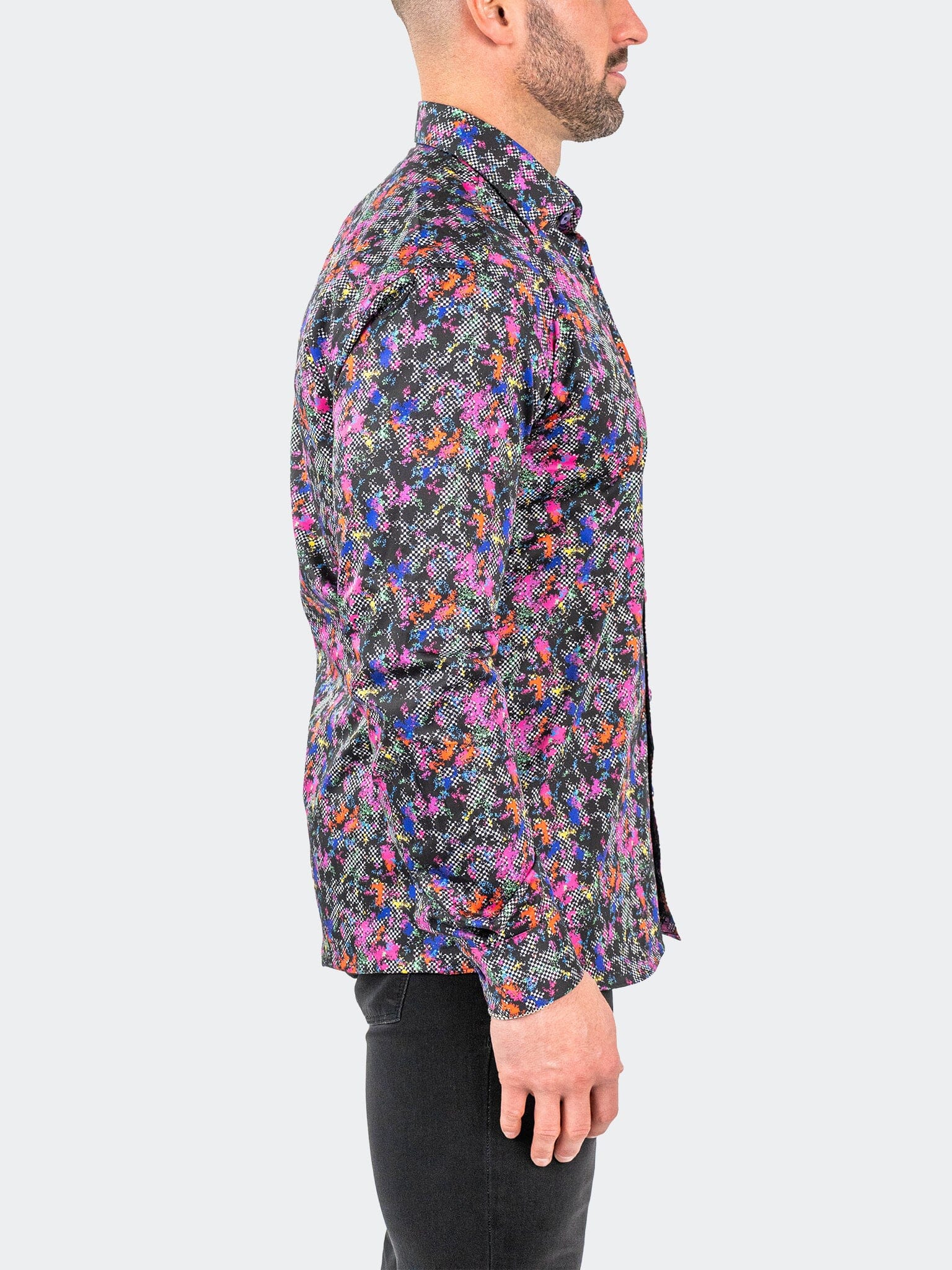 Fibonacci Nineties Black Shirt