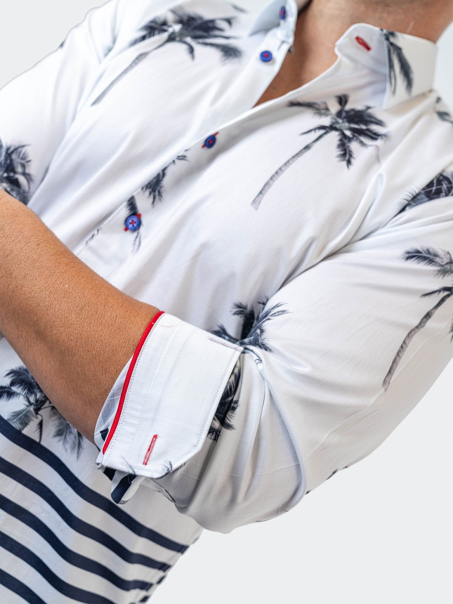 Fibonacci NuitPalm White Shirt