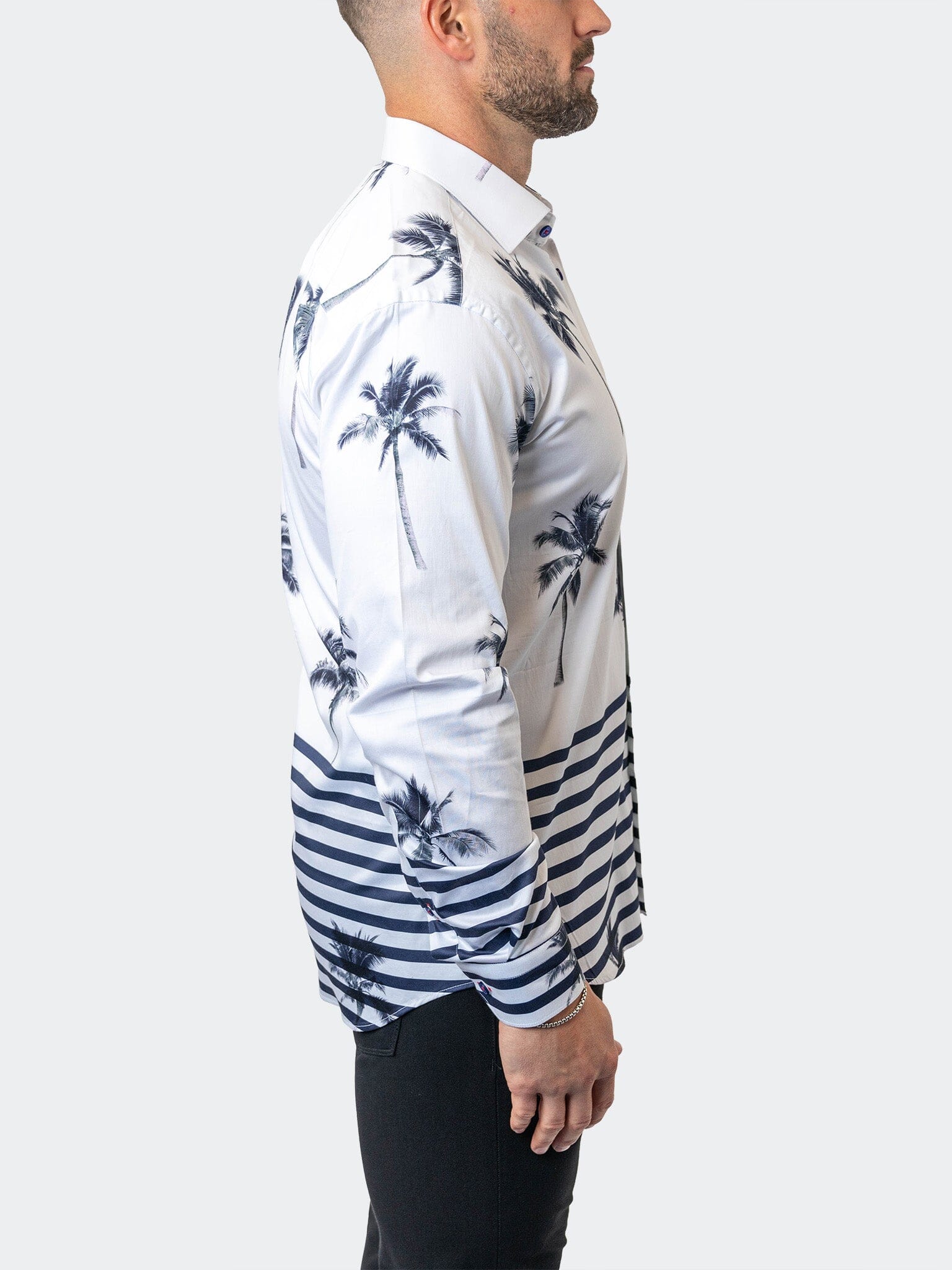 Fibonacci NuitPalm White Shirt