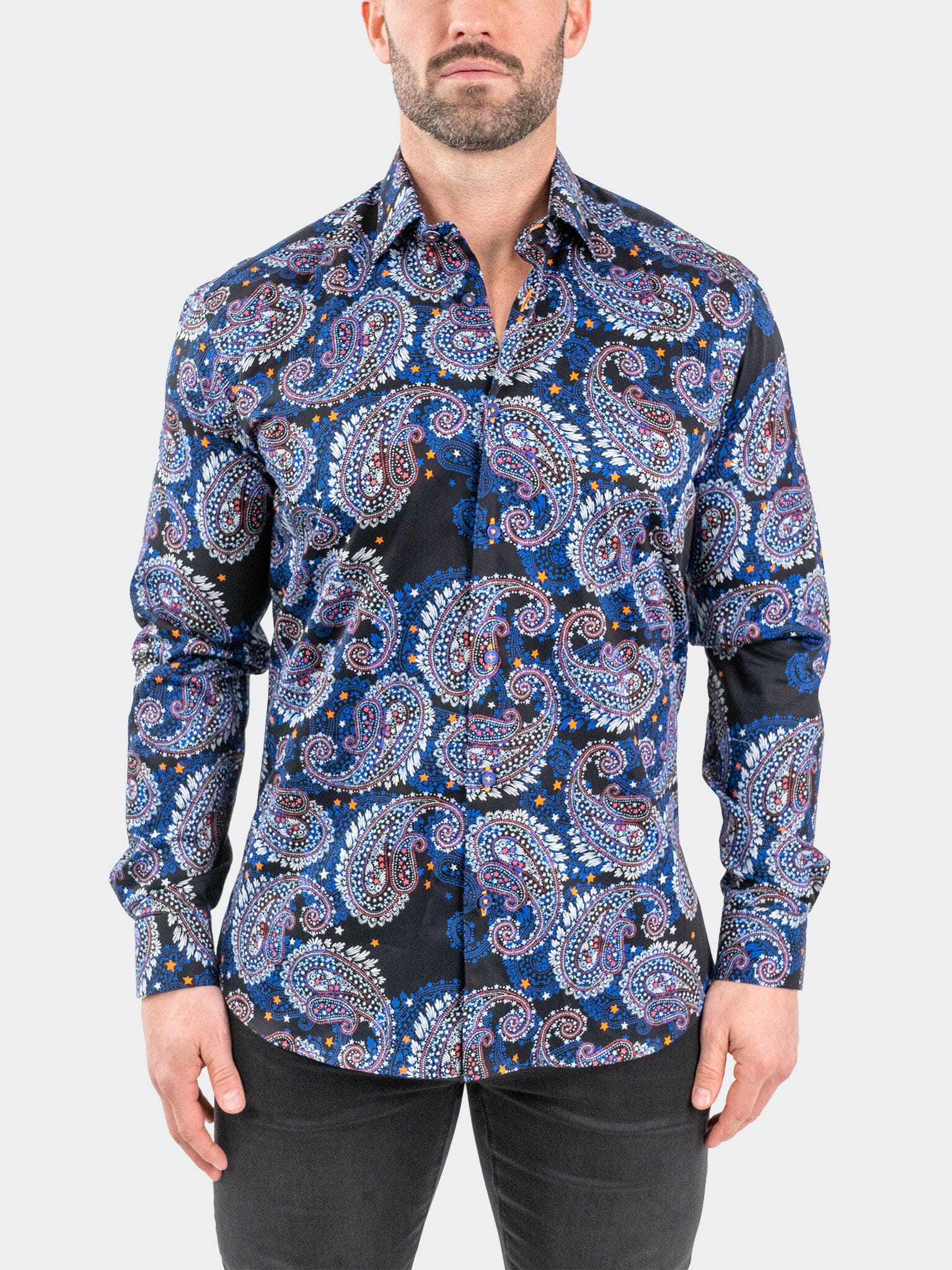 Fibonacci PaisleyStar Black