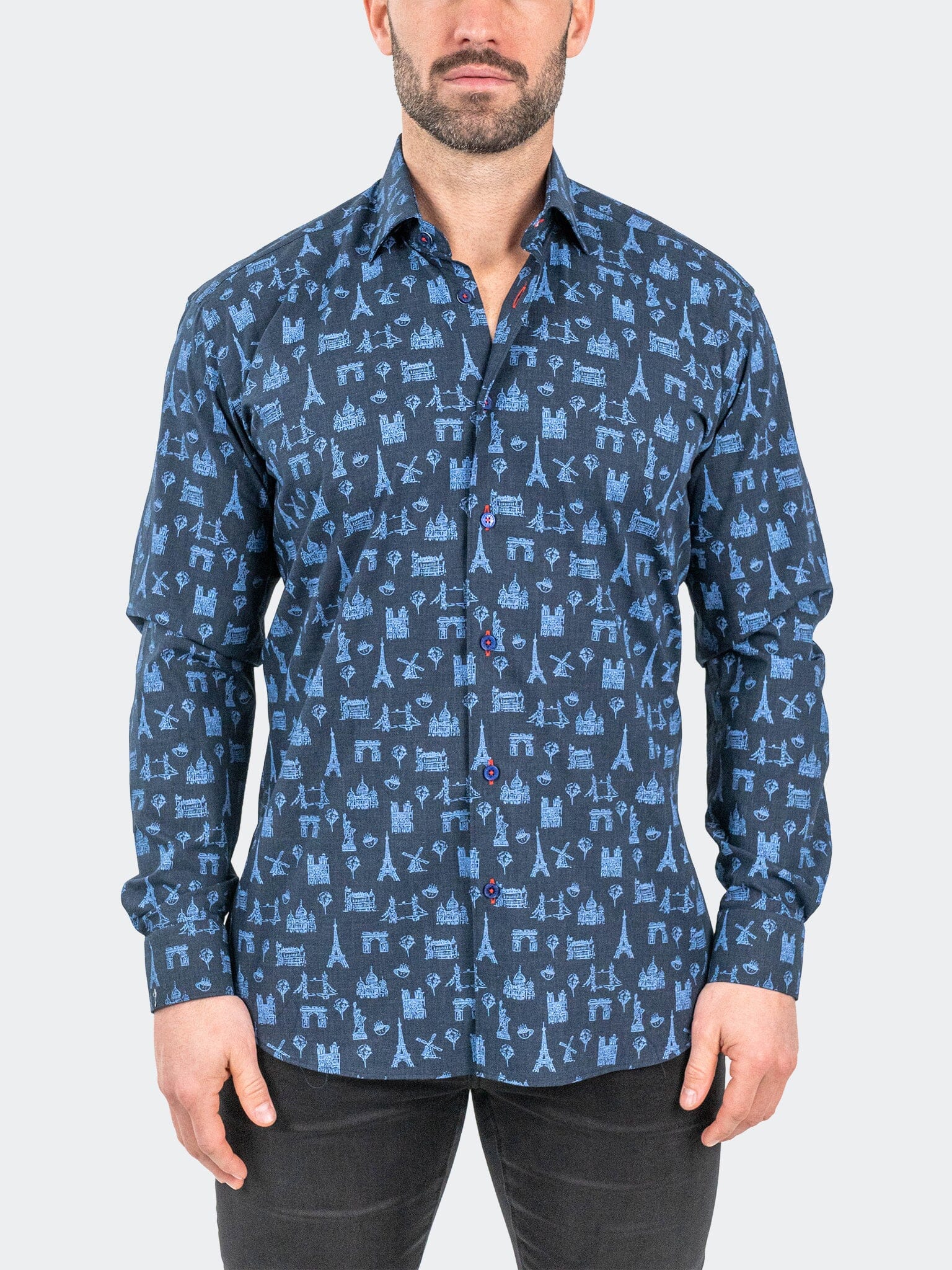 Fibonacci ParisTour Navy Shirt