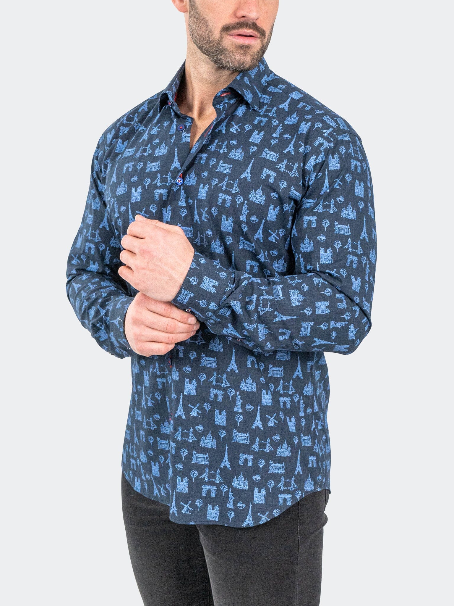 Fibonacci ParisTour Navy Shirt