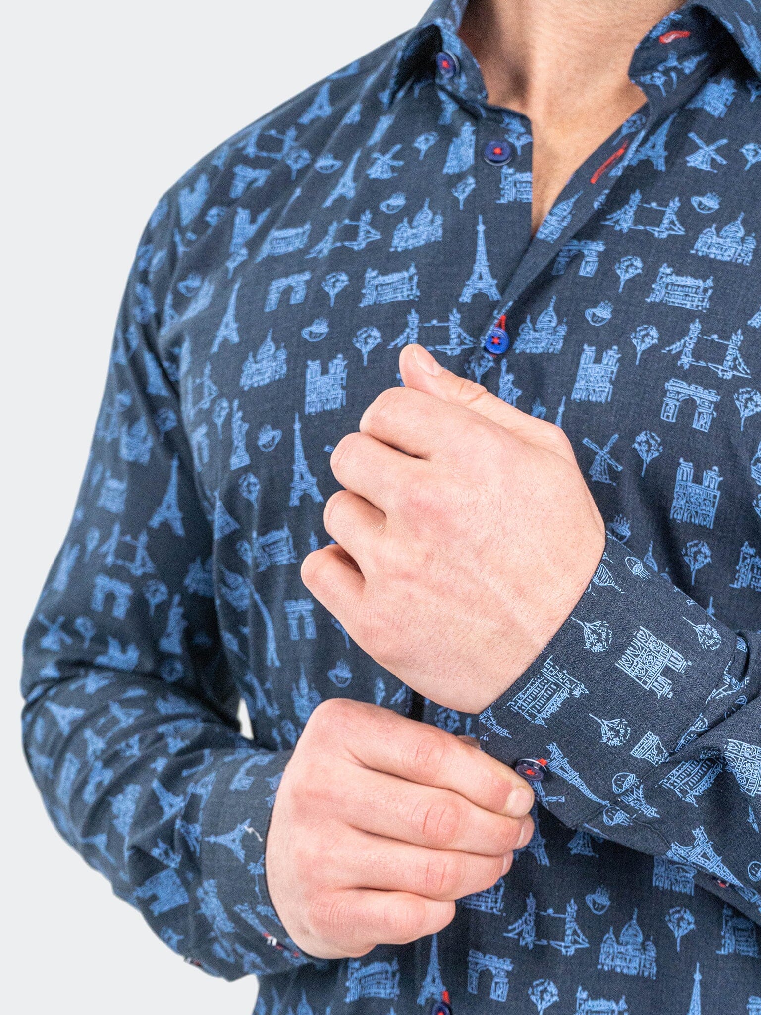 Fibonacci ParisTour Navy Shirt