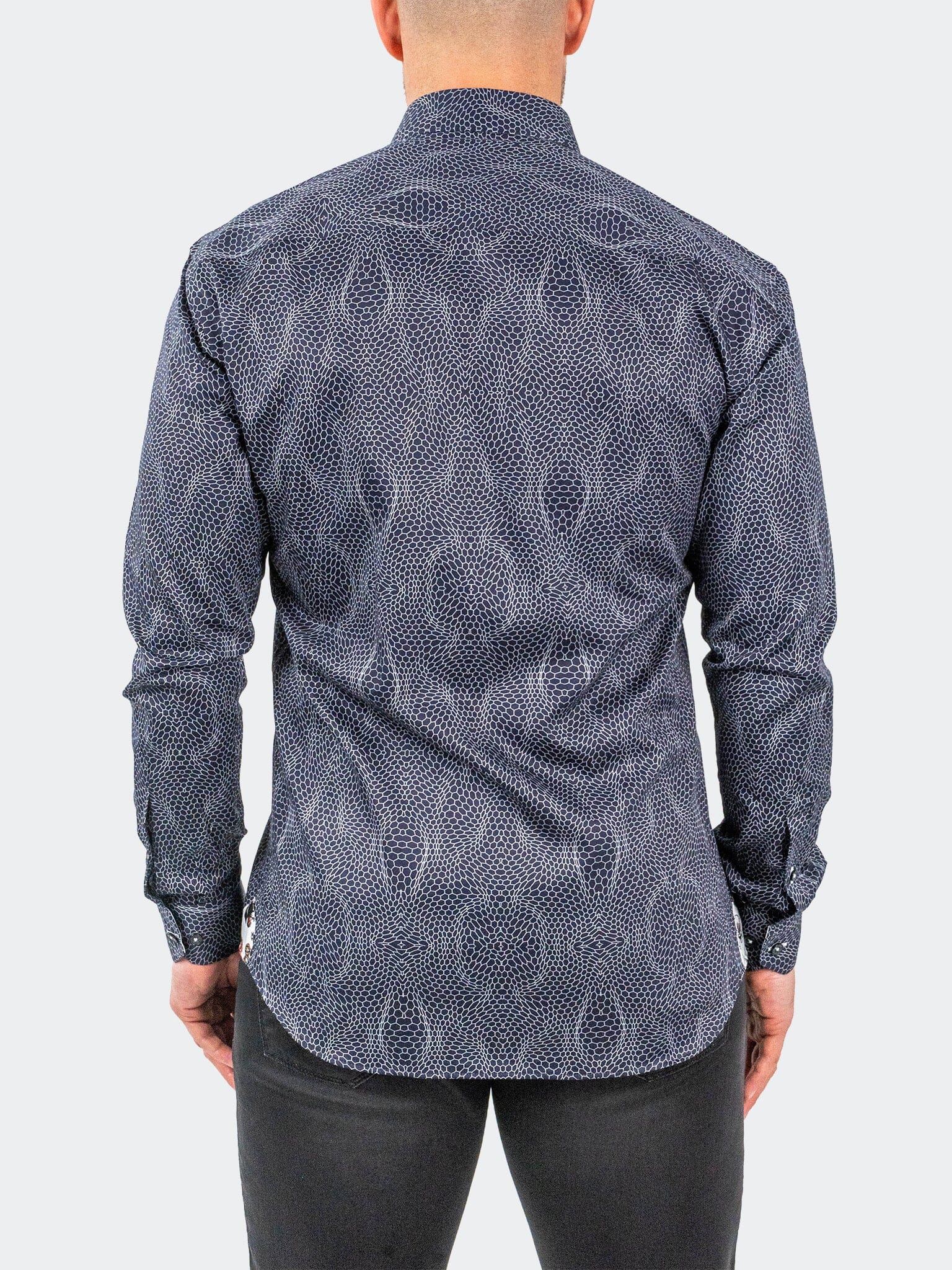 Fibonacci PirateNet Navy Shirt