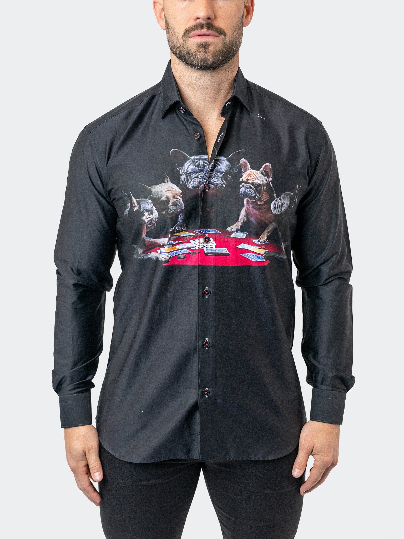 Fibonacci PokerDogs Black Shirt