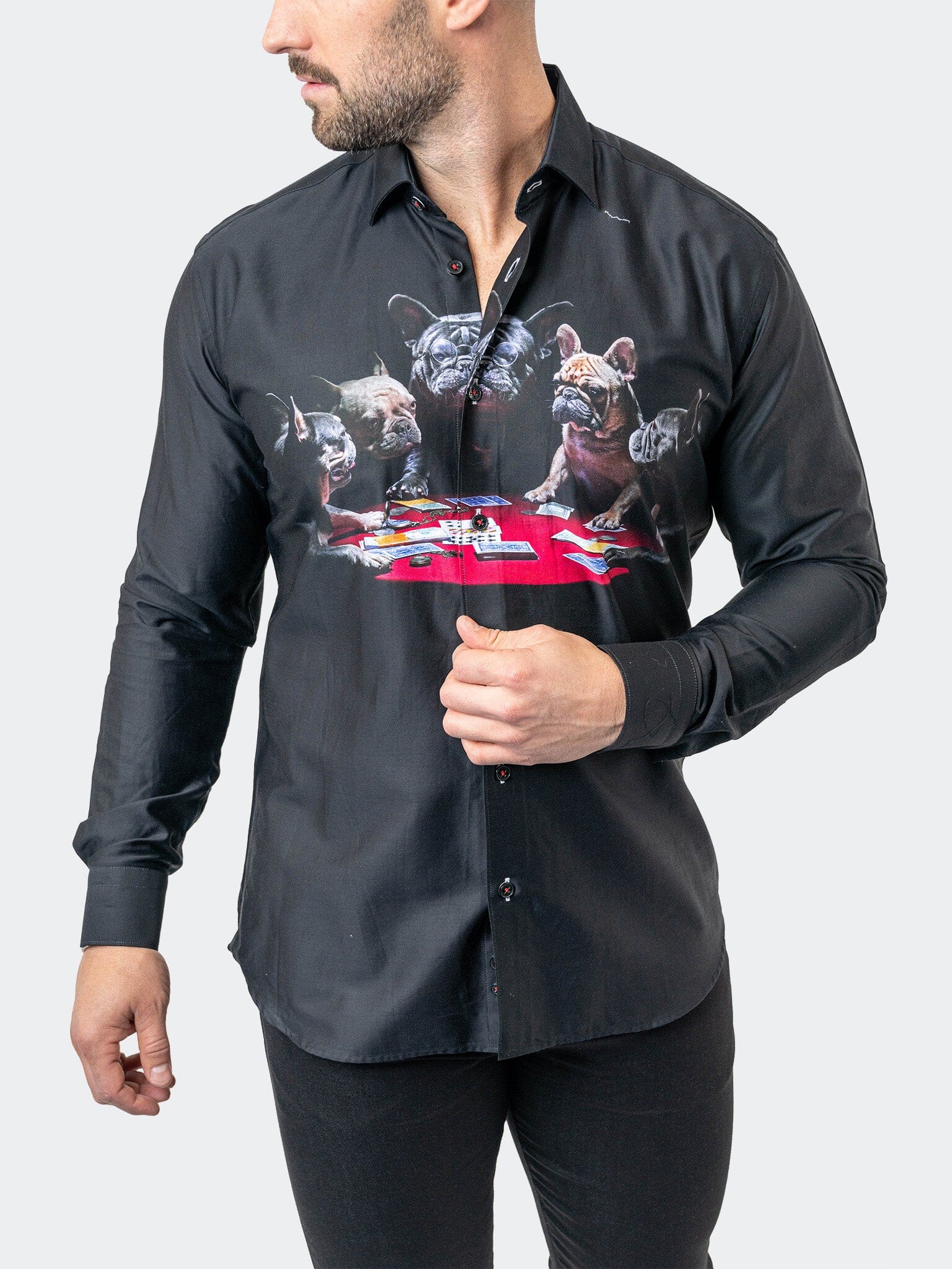 Fibonacci PokerDogs Black Shirt