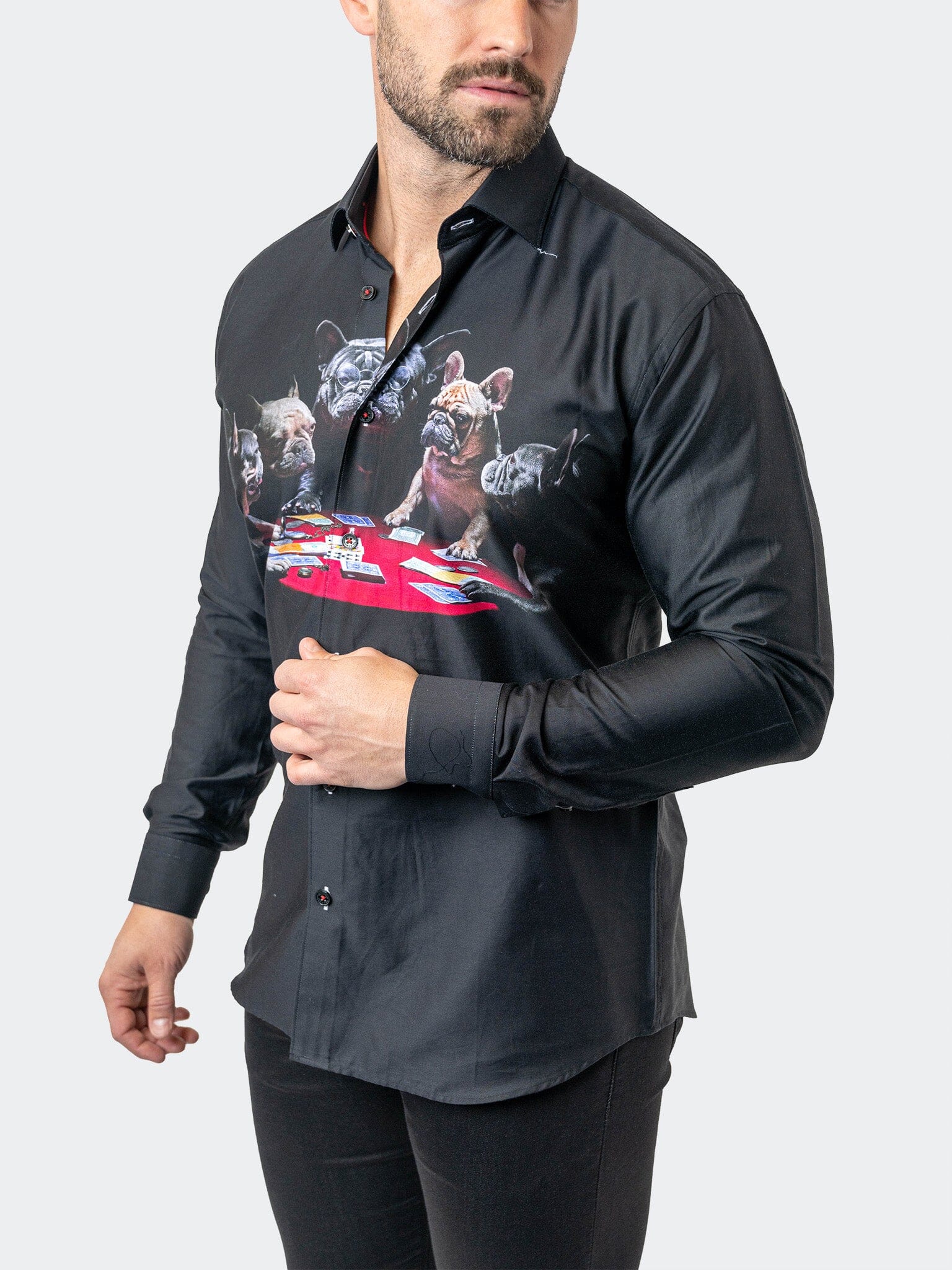 Fibonacci PokerDogs Black Shirt