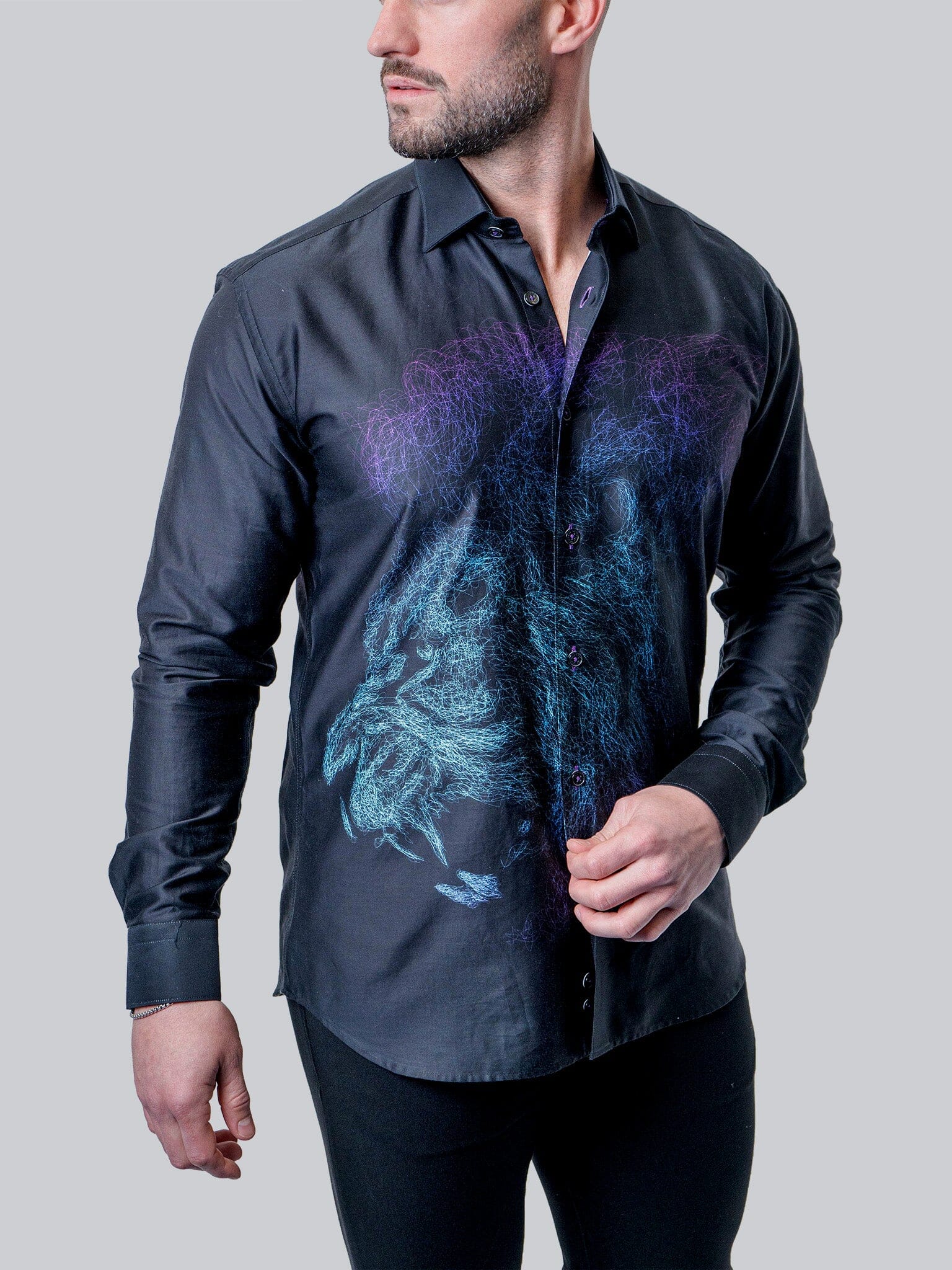 Fibonacci Pride Roar Black Shirt