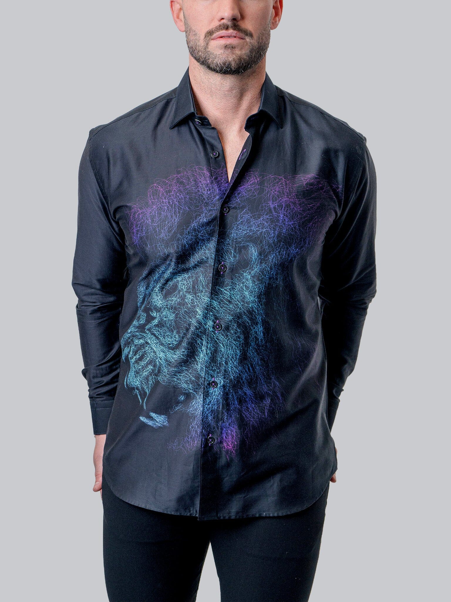Fibonacci Pride Roar Black Shirt