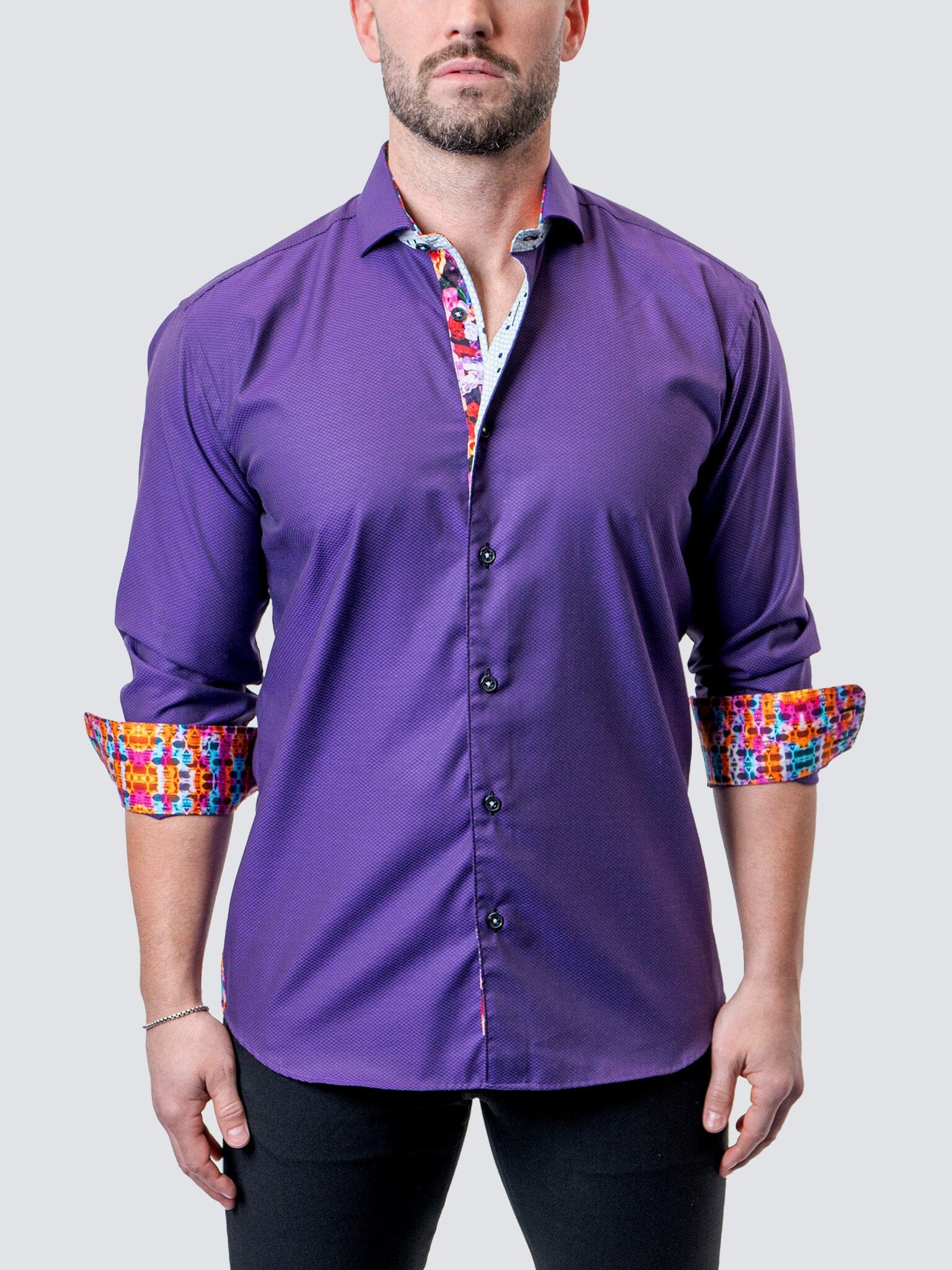 Fibonacci SkullCuff D Purple