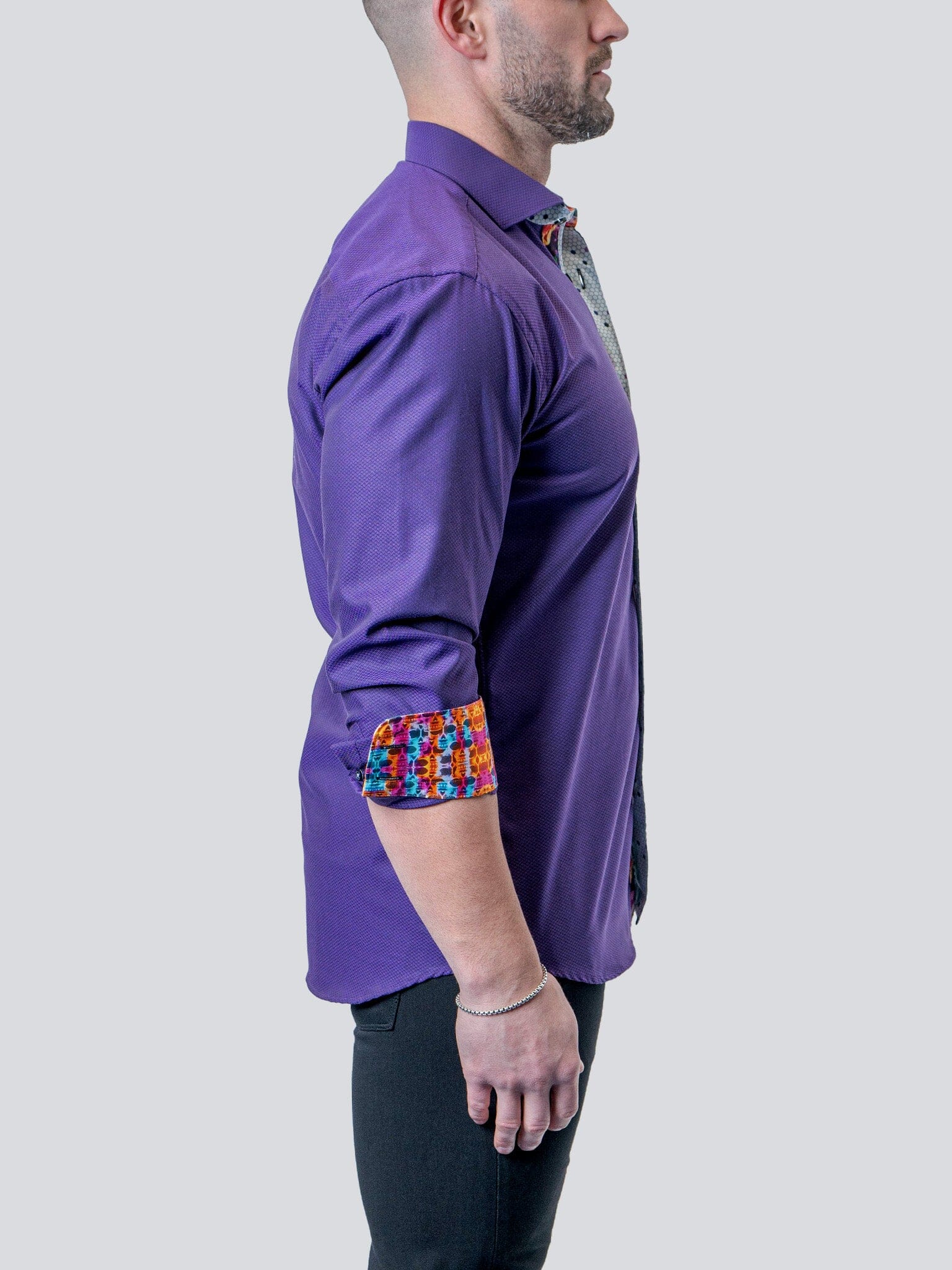 Fibonacci SkullCuff D Purple