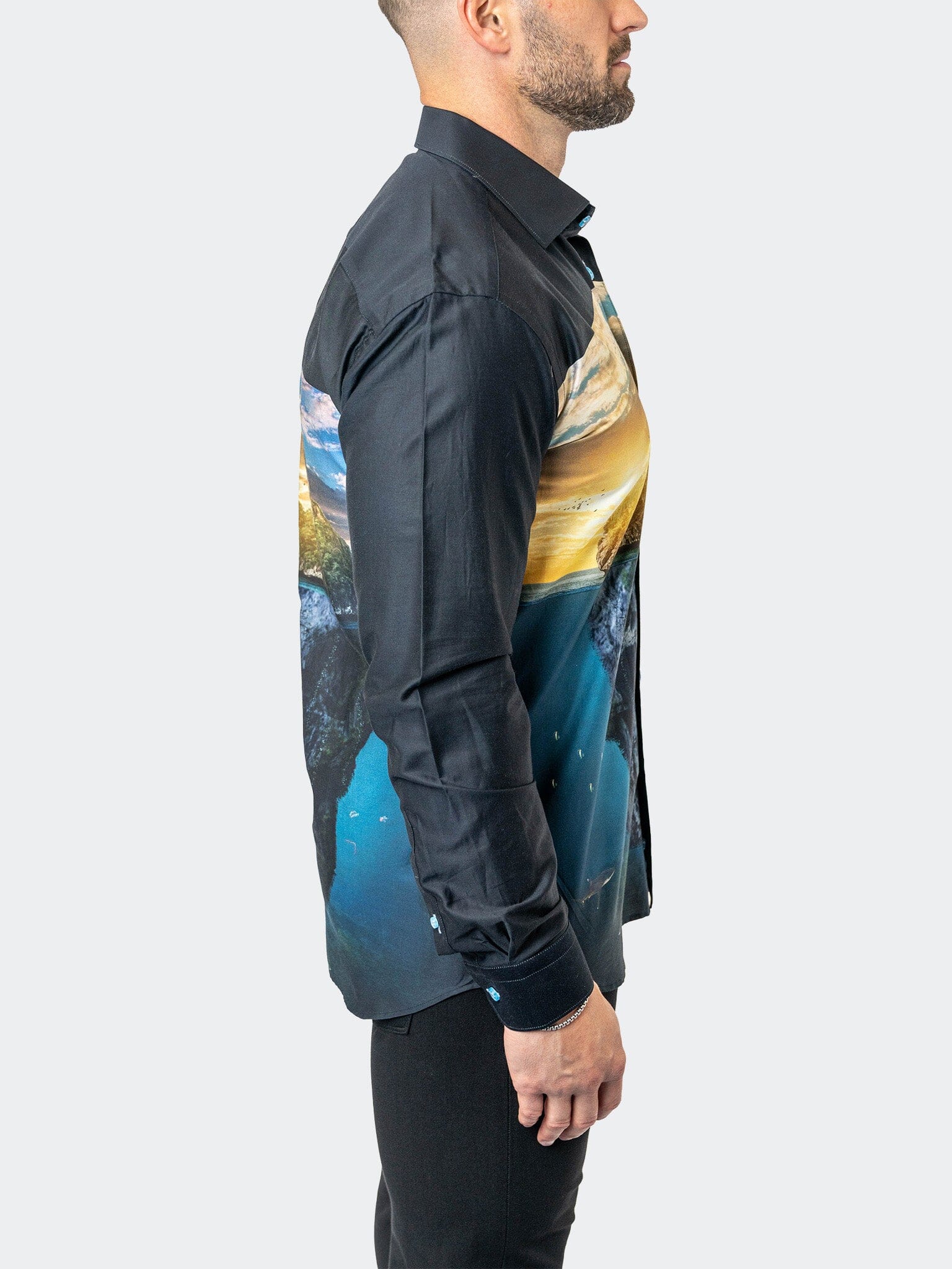 Fibonacci SkullIsland Black Shirt