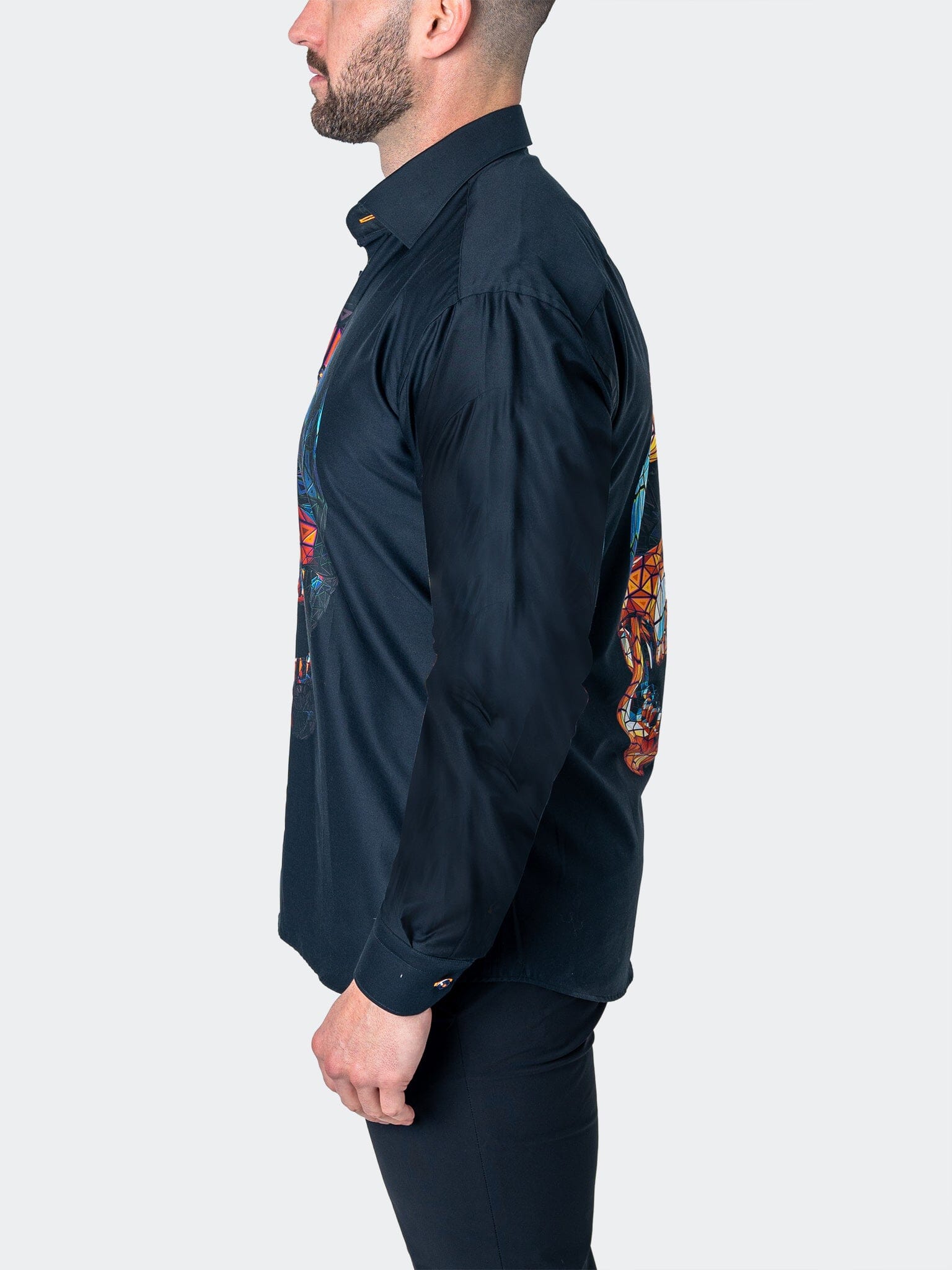 Fibonacci SkullPrizm Black Shirt