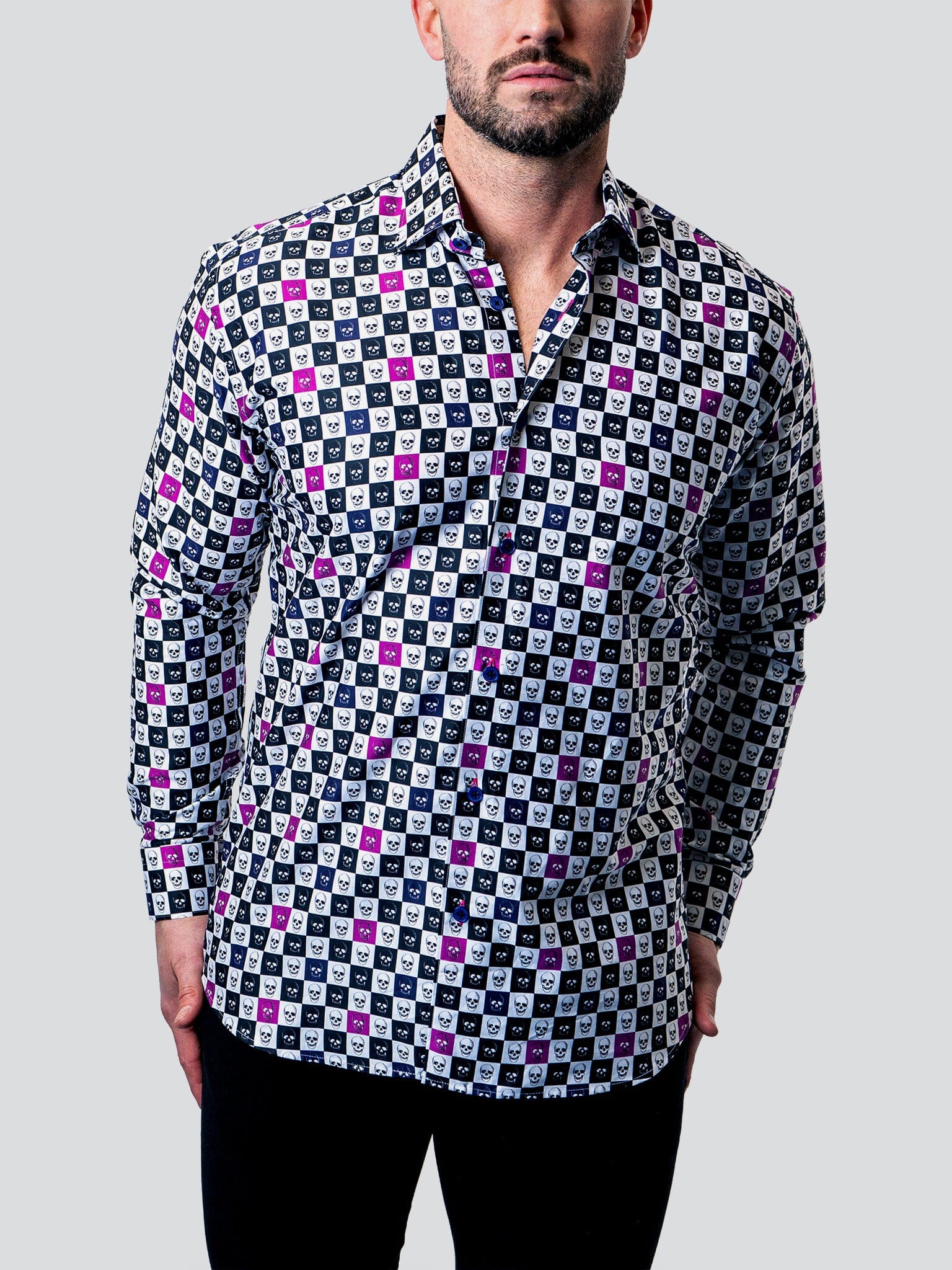 Fibonacci Skull Square Shirt
