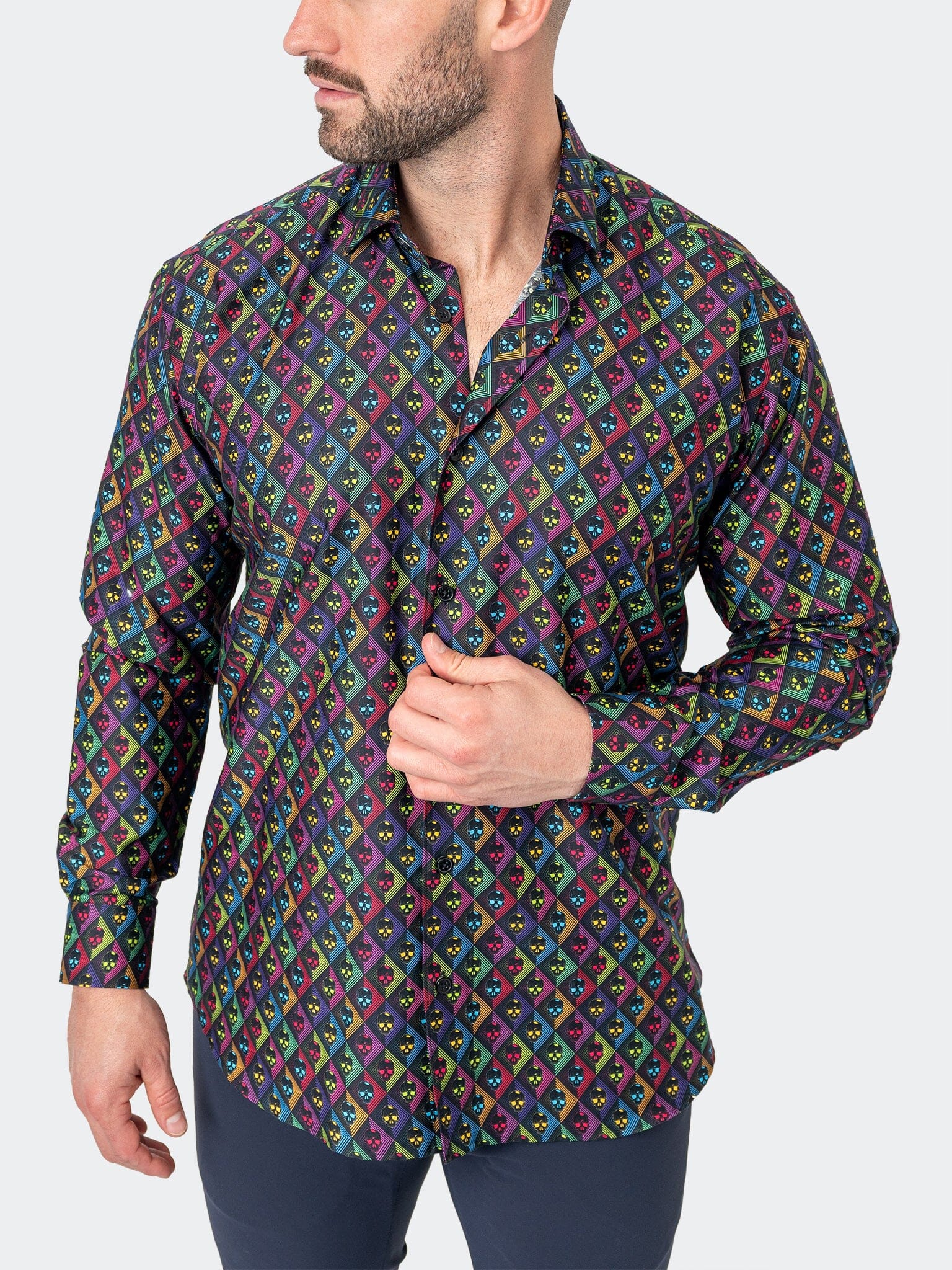Fibonacci SkullVoid Multi Shirt