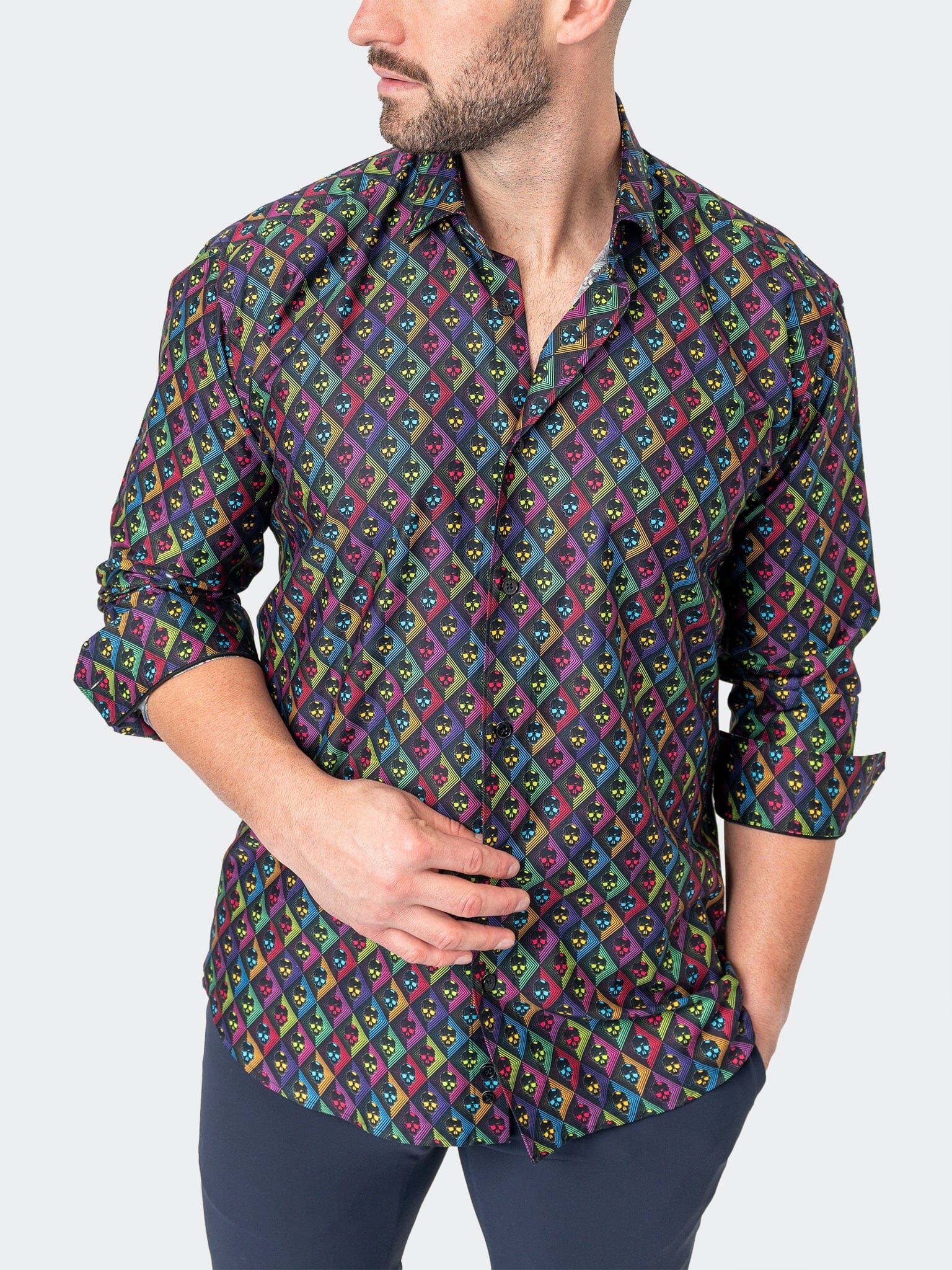 Fibonacci SkullVoid Multi Shirt