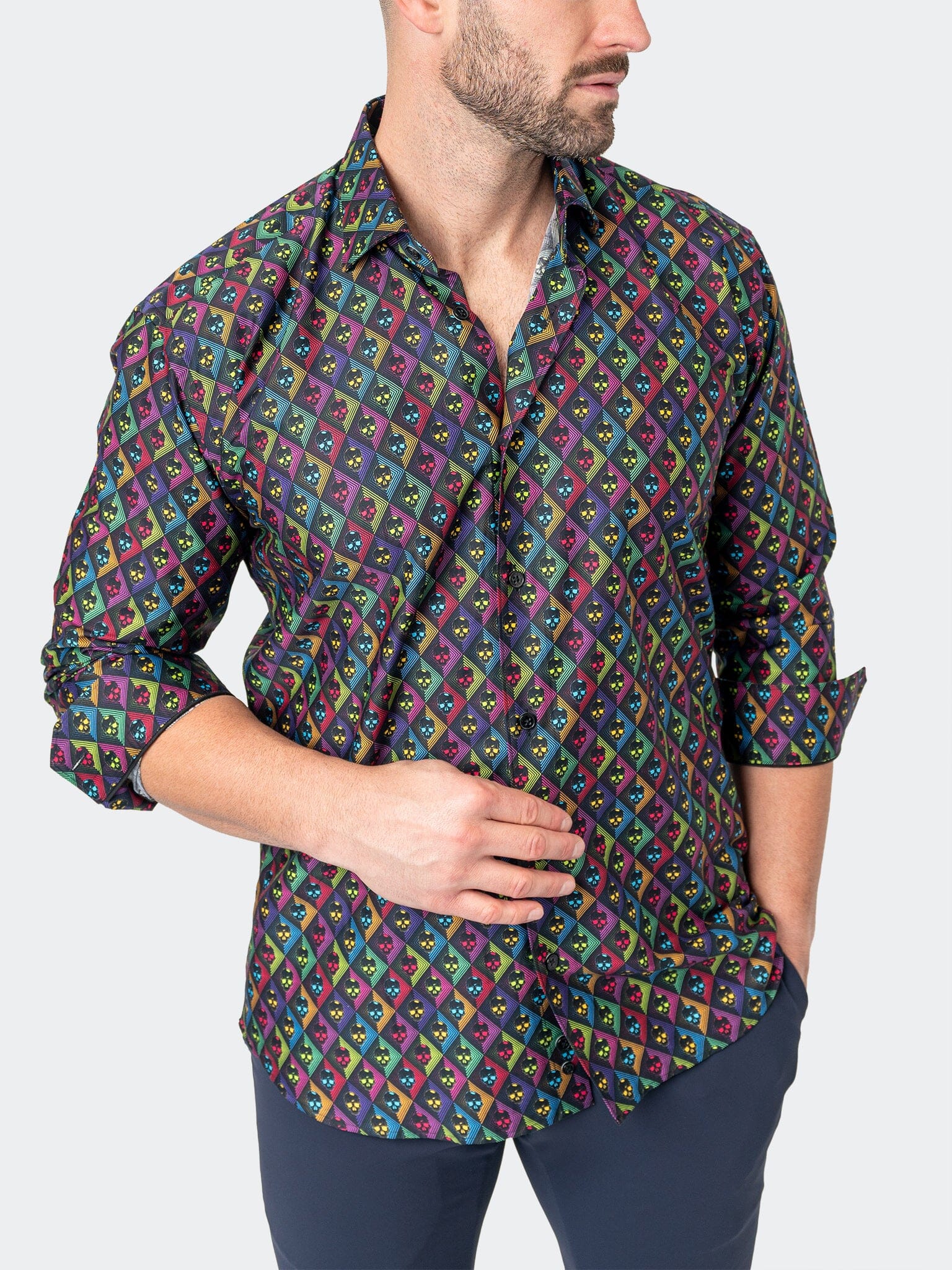 Fibonacci SkullVoid Multi Shirt