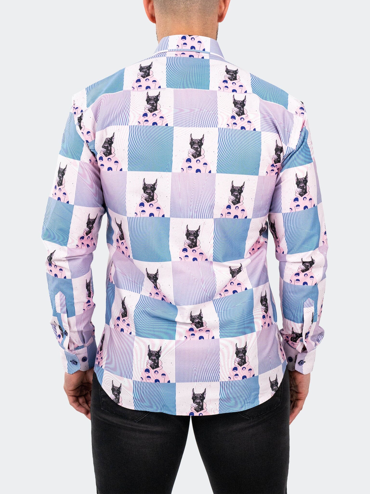 Fibonacci Snoop Pink Shirt