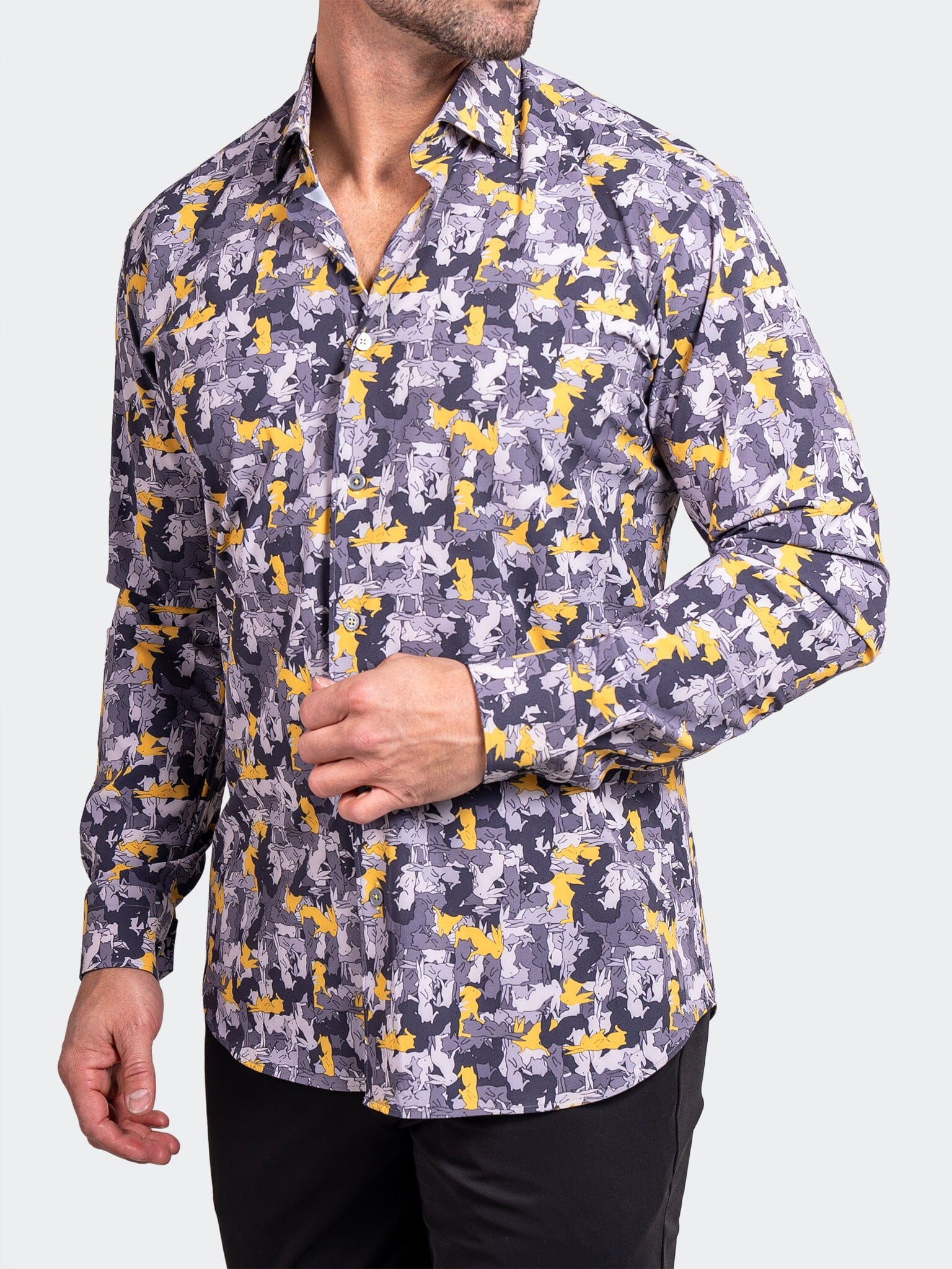 Fibonacci StretchAscension3229 Grey