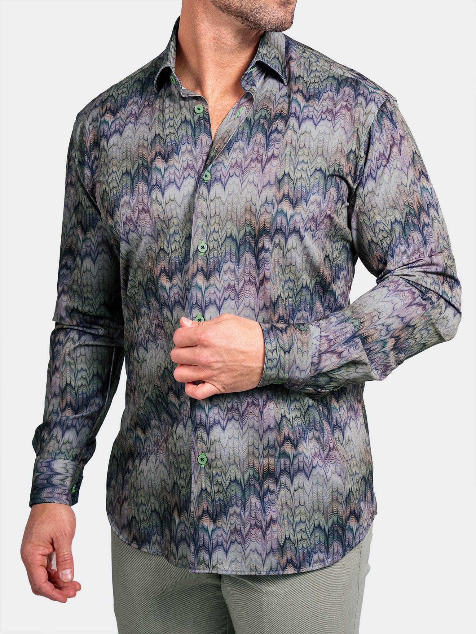 Fibonacci StretchAscension3264 Green