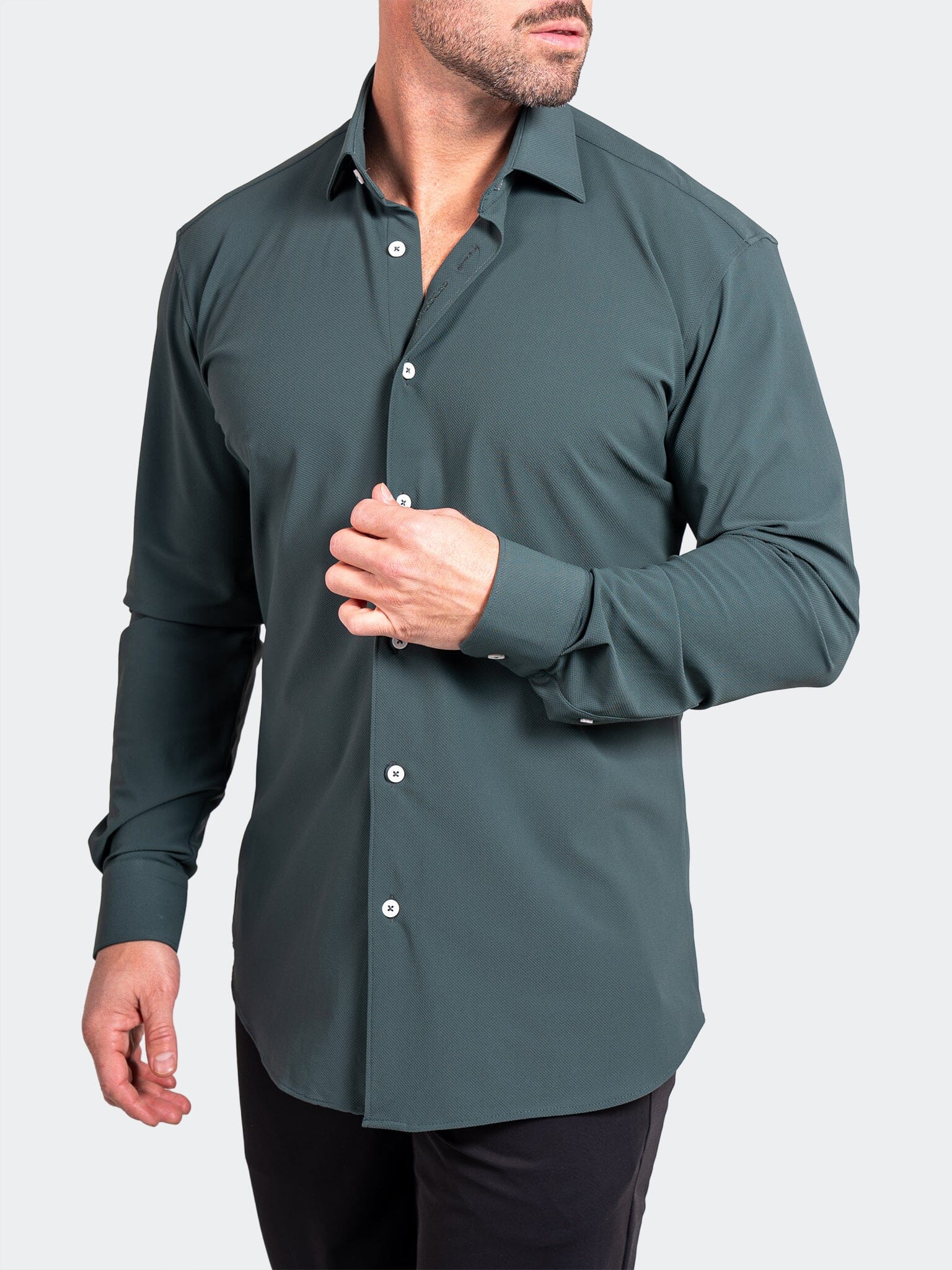 Perm Fibonacci StretchEuro Green Shirt