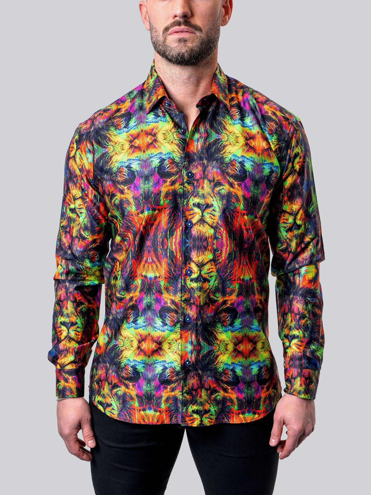 Fibonacci Trippy Lion Shirt