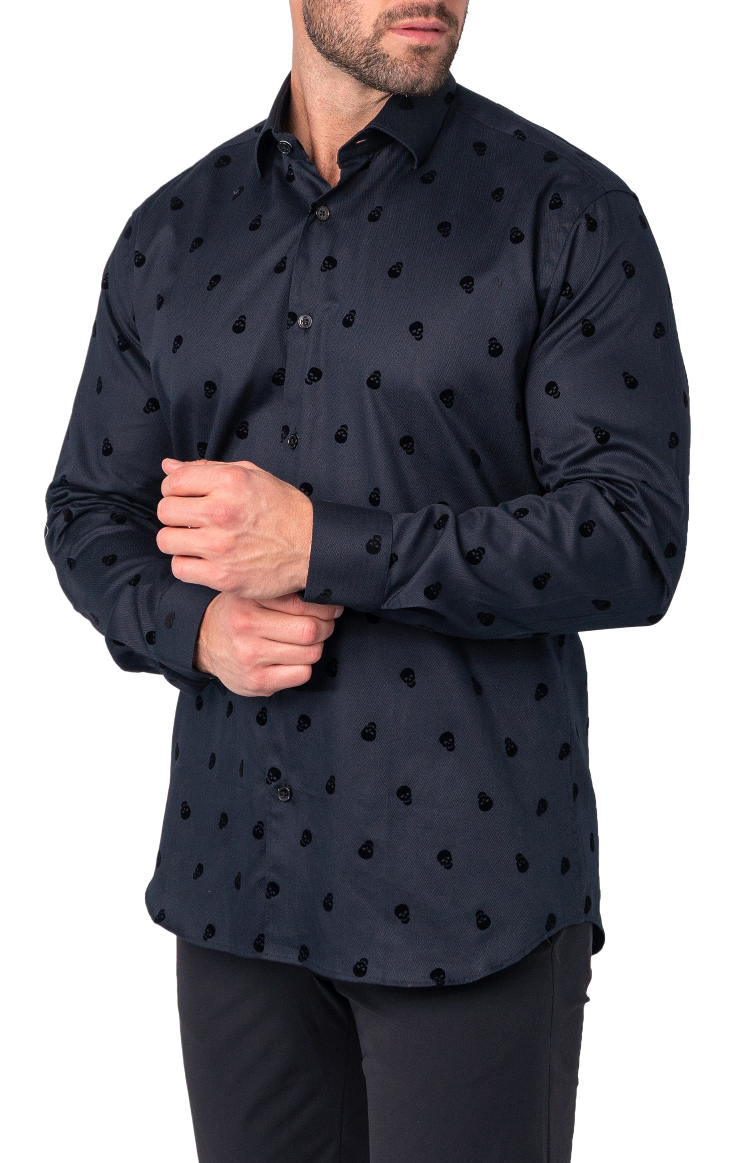 Fibonacci Labyrinth Black