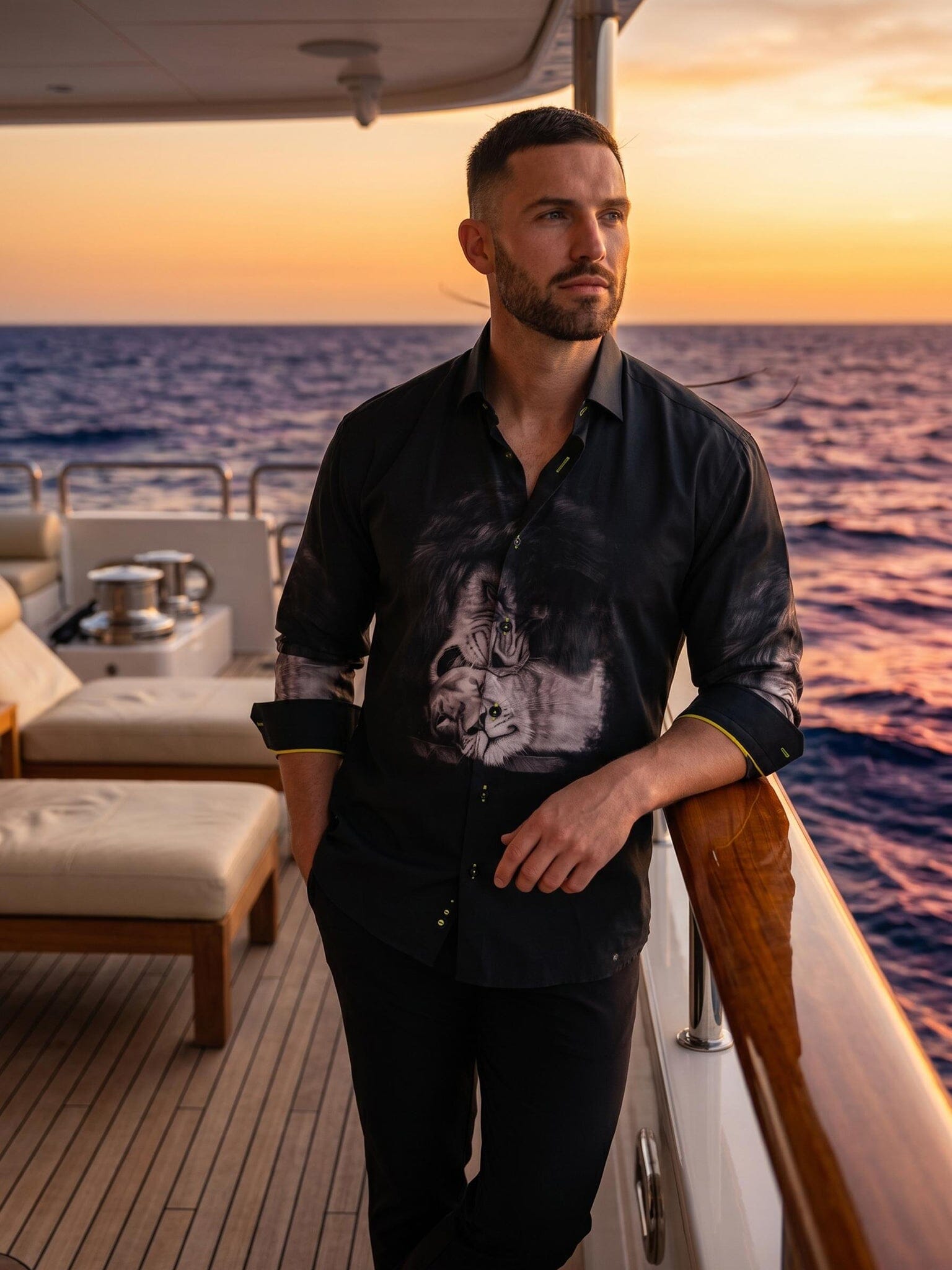 Fibonacci DogFather Black Shirt