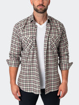 Flannel PlaidPink Grey View-1