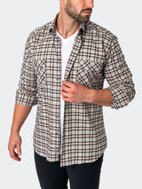 Flannel PlaidPink Grey View-4