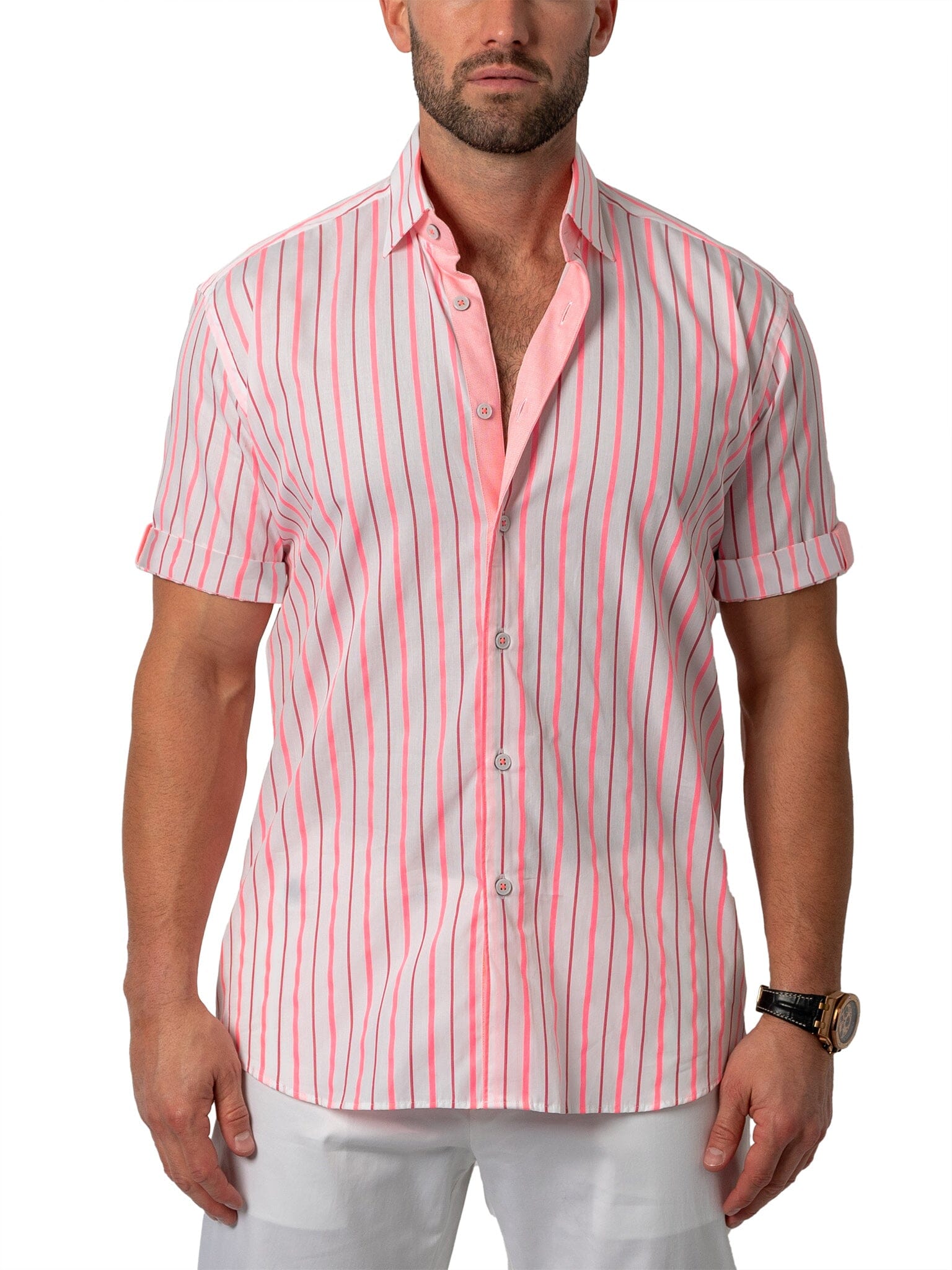 Galileo Fushia Stripe Pink
