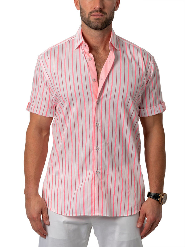 Galileo Fushia Stripe Pink