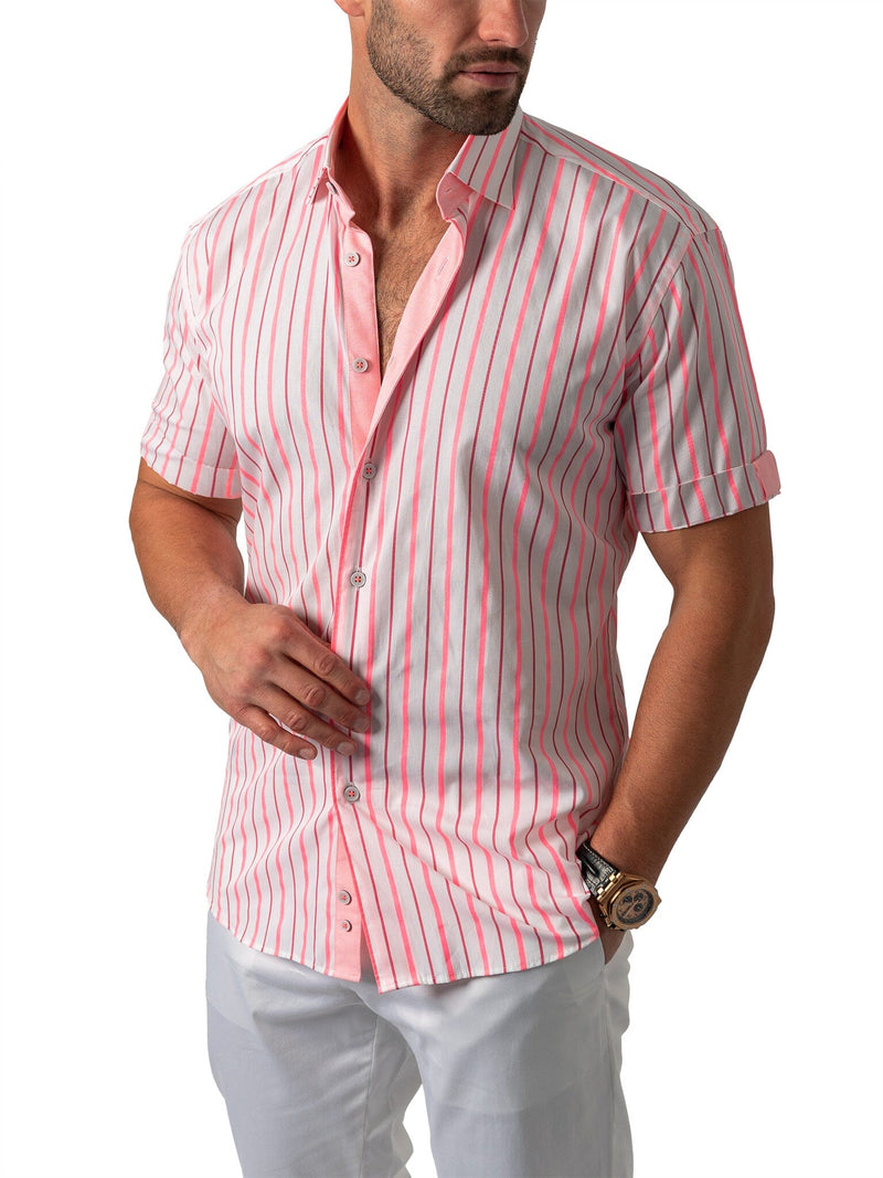 Galileo Fushia Stripe Pink