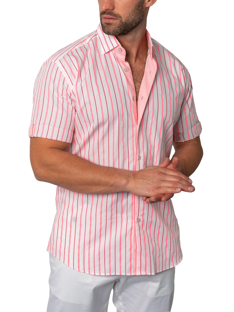 Galileo Fushia Stripe Pink