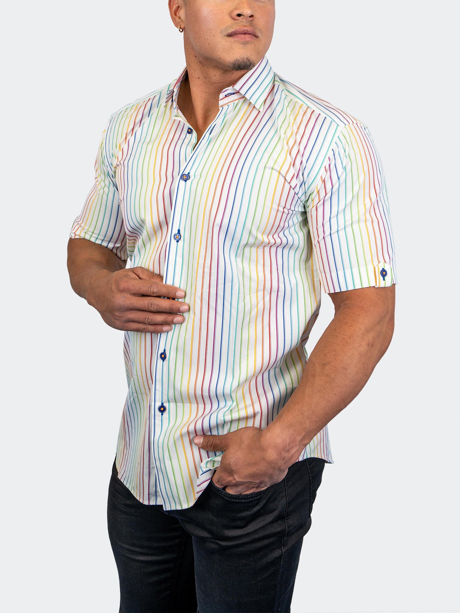 Galileo Locus Multi Stripe Shirt