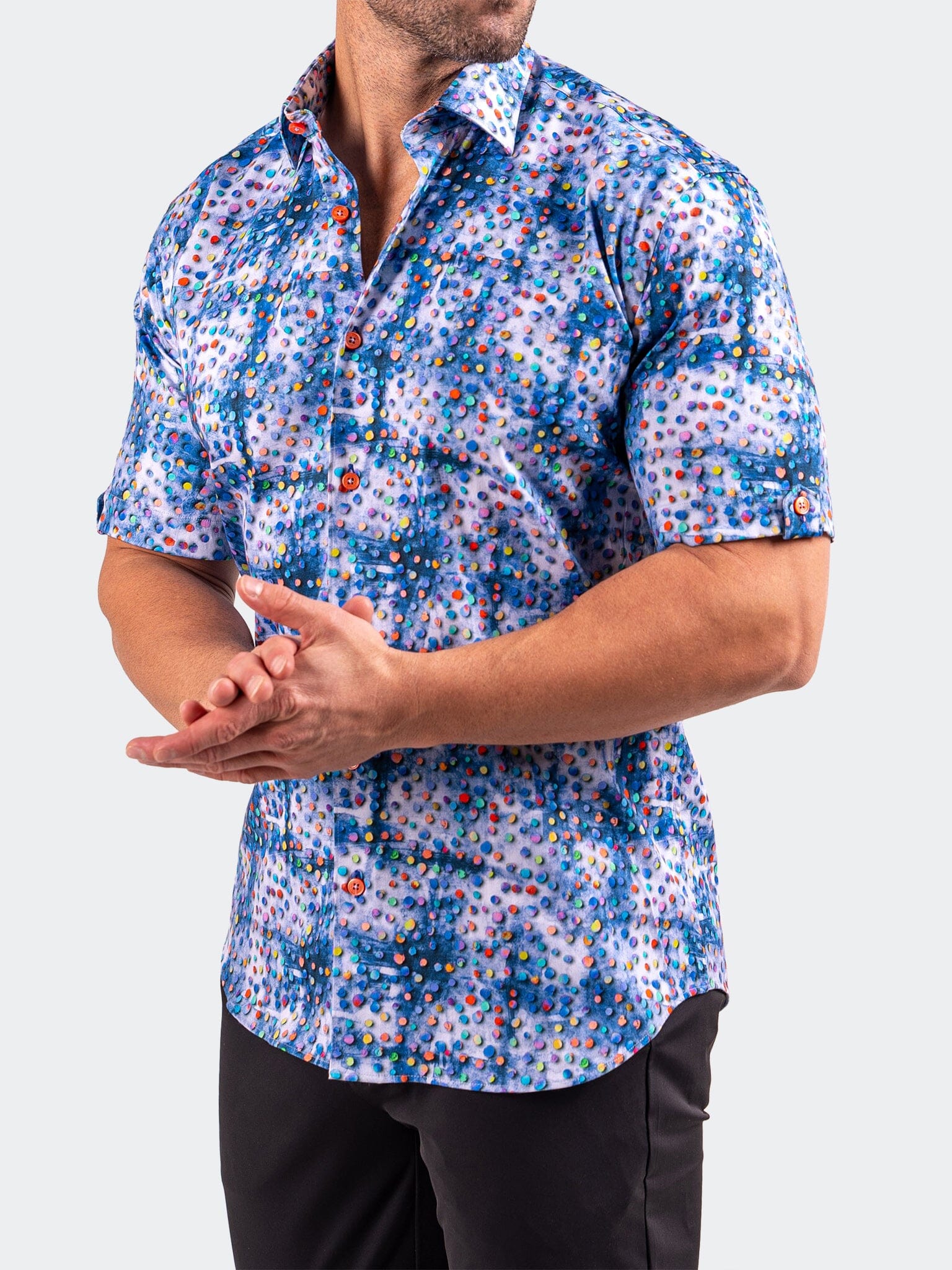 Galileo Resistance Dot Blue Shirt