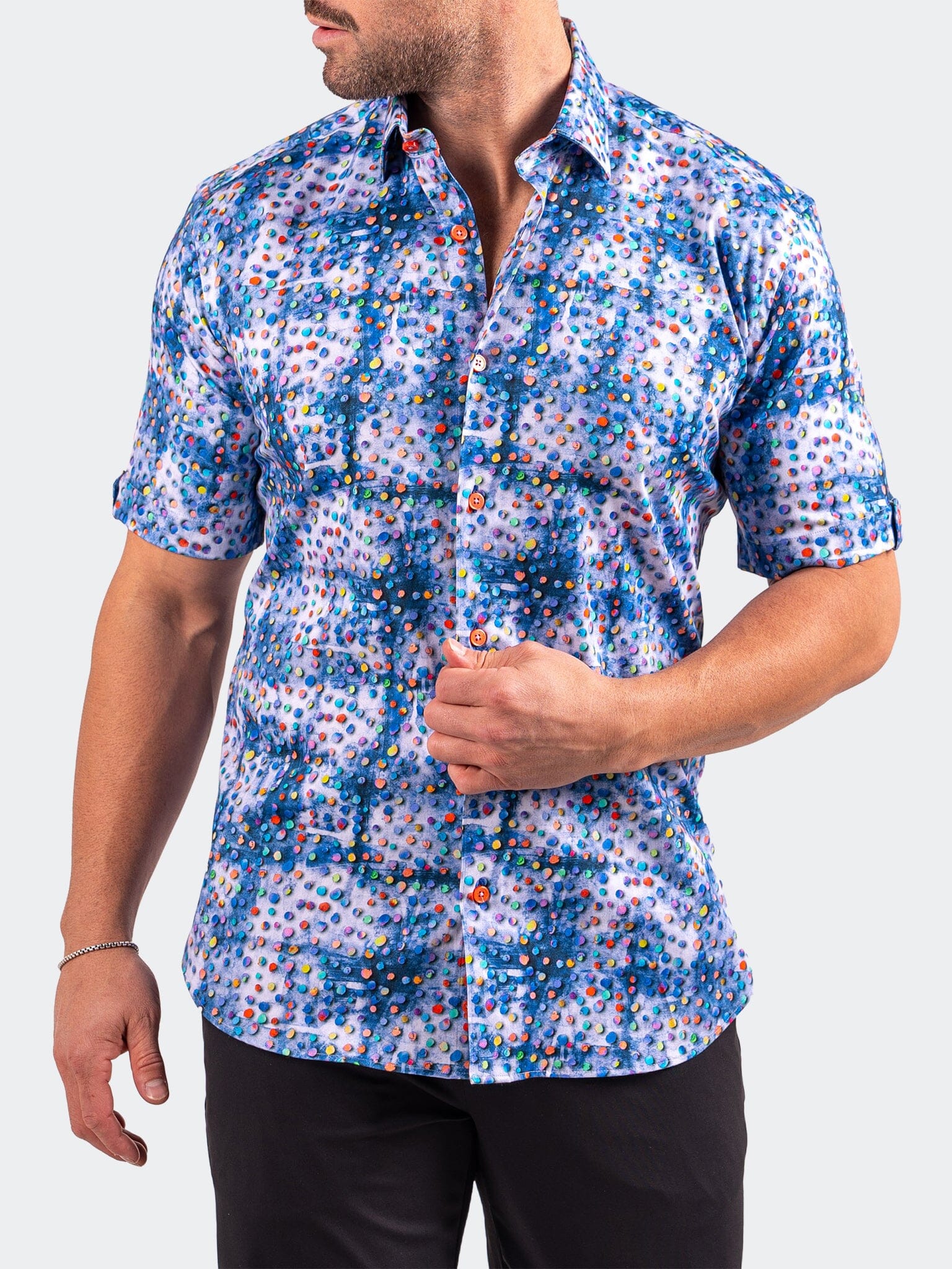 Galileo Resistance Dot Blue Shirt