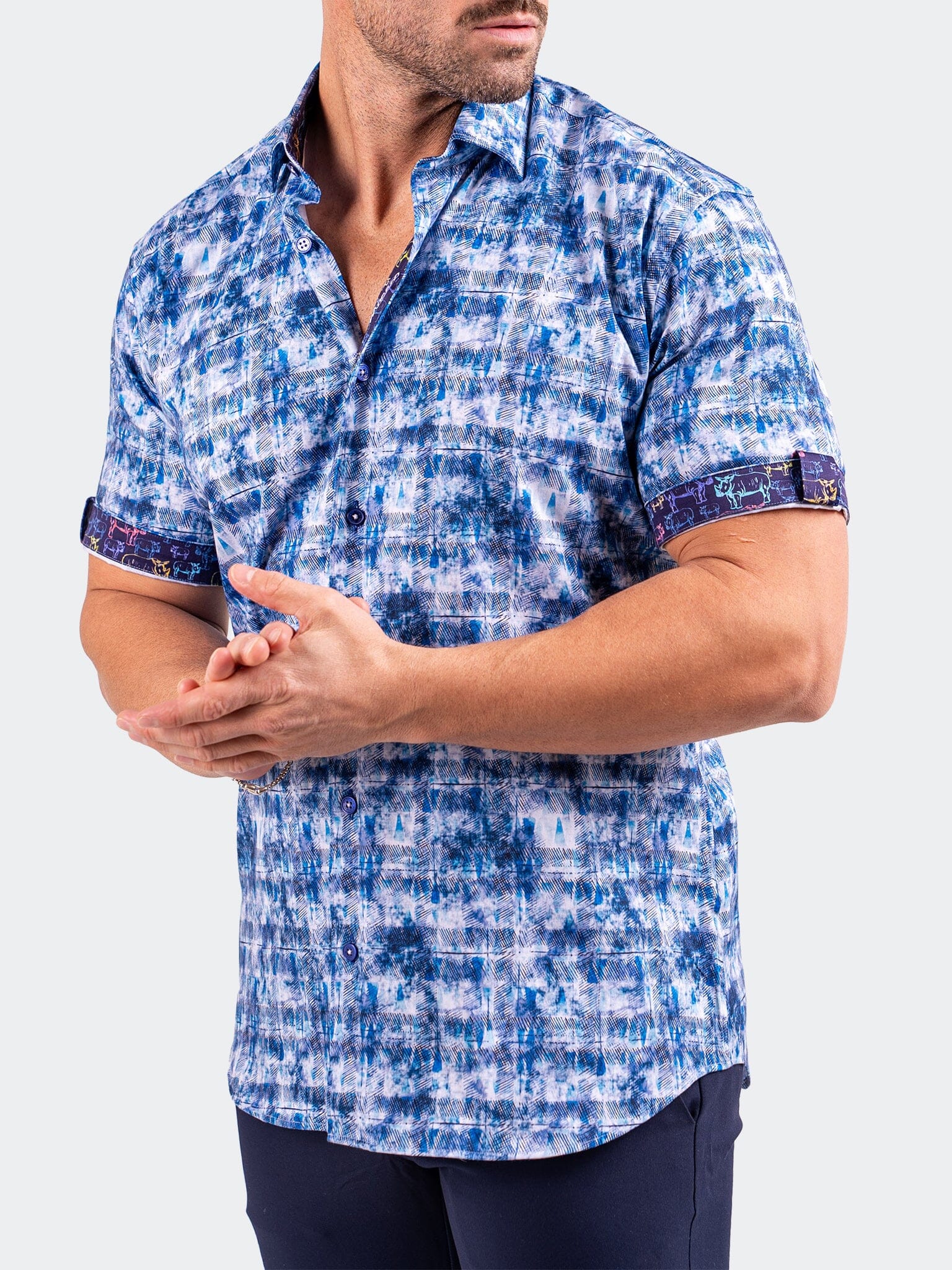 Galileo Resistance Wash Blue Shirt