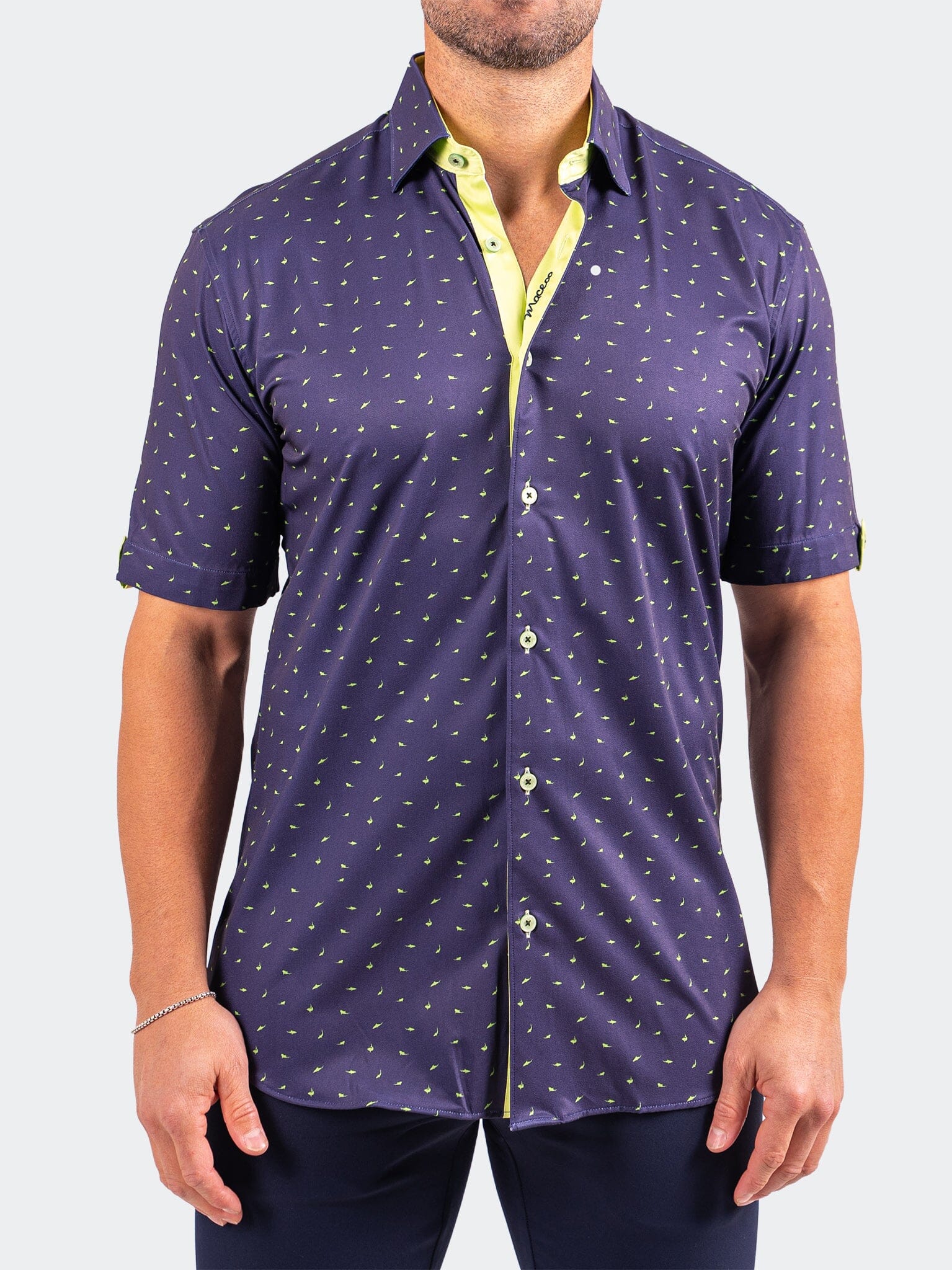 Galileo Resistance Navy Dot Shirt