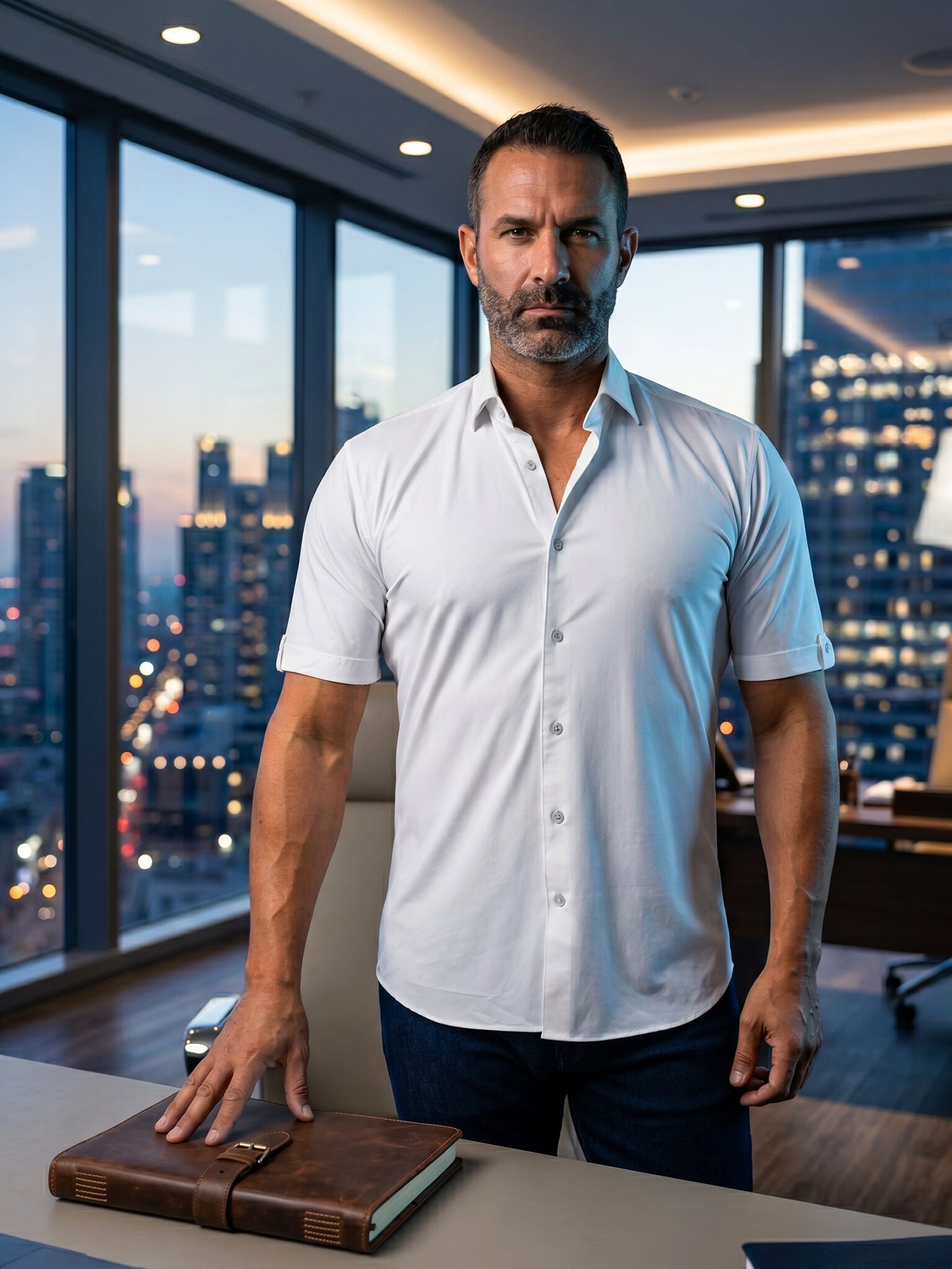 Perm Galileo StretchCore White Shirt