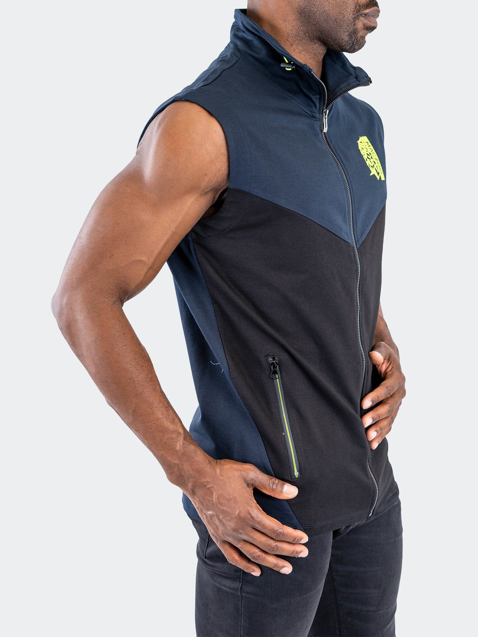 Fairway Black Golf Vest