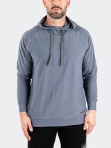 Hoodie Acciaio38 Grey View-1