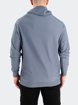 Hoodie Acciaio38 Grey View-8