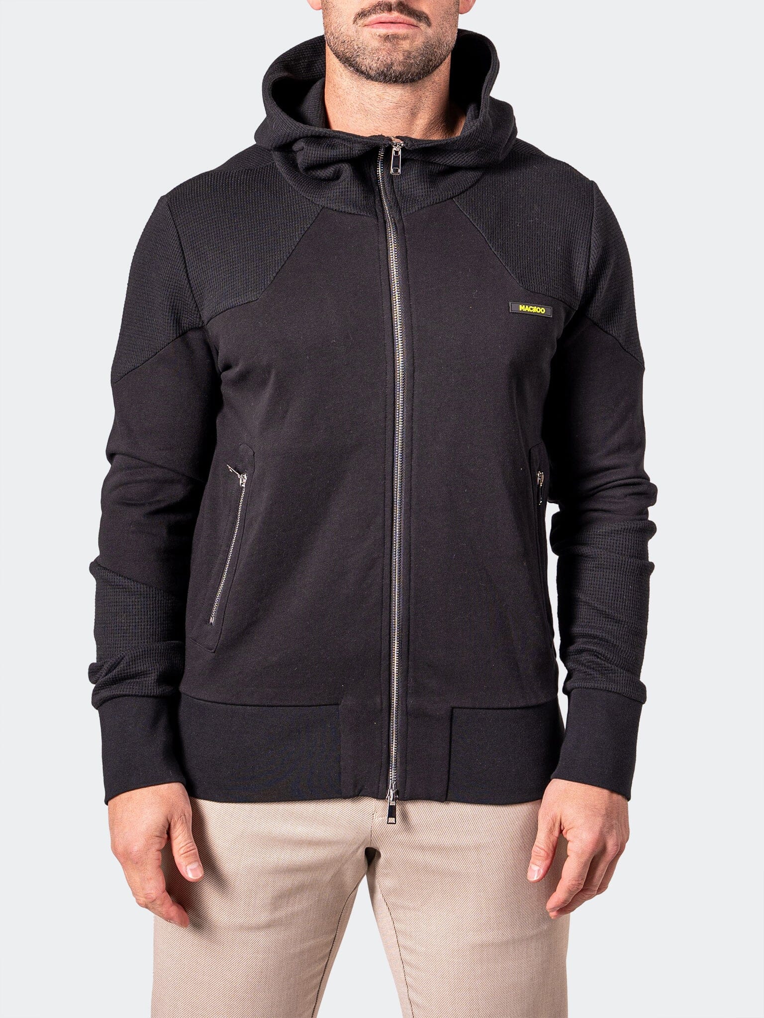 Hoodie Crow Black