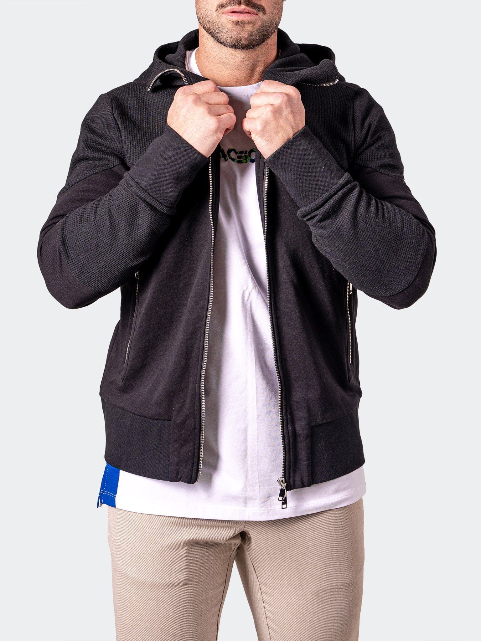 Hoodie Crow Black