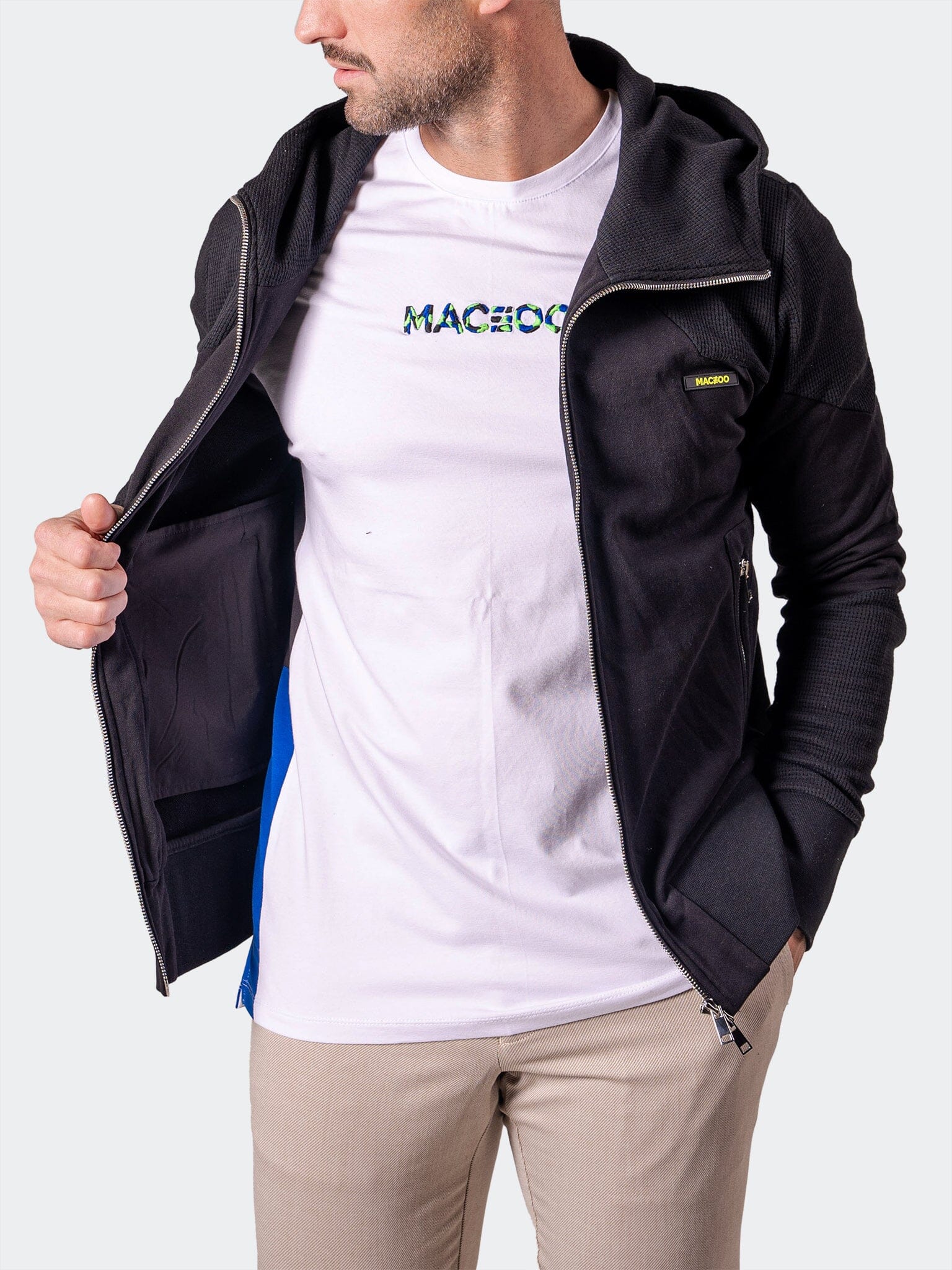 Hoodie Crow Black