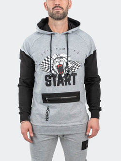 Hoodie F1 Race Grey