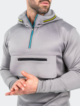 Hoodie GolfCaddy Grey View-5