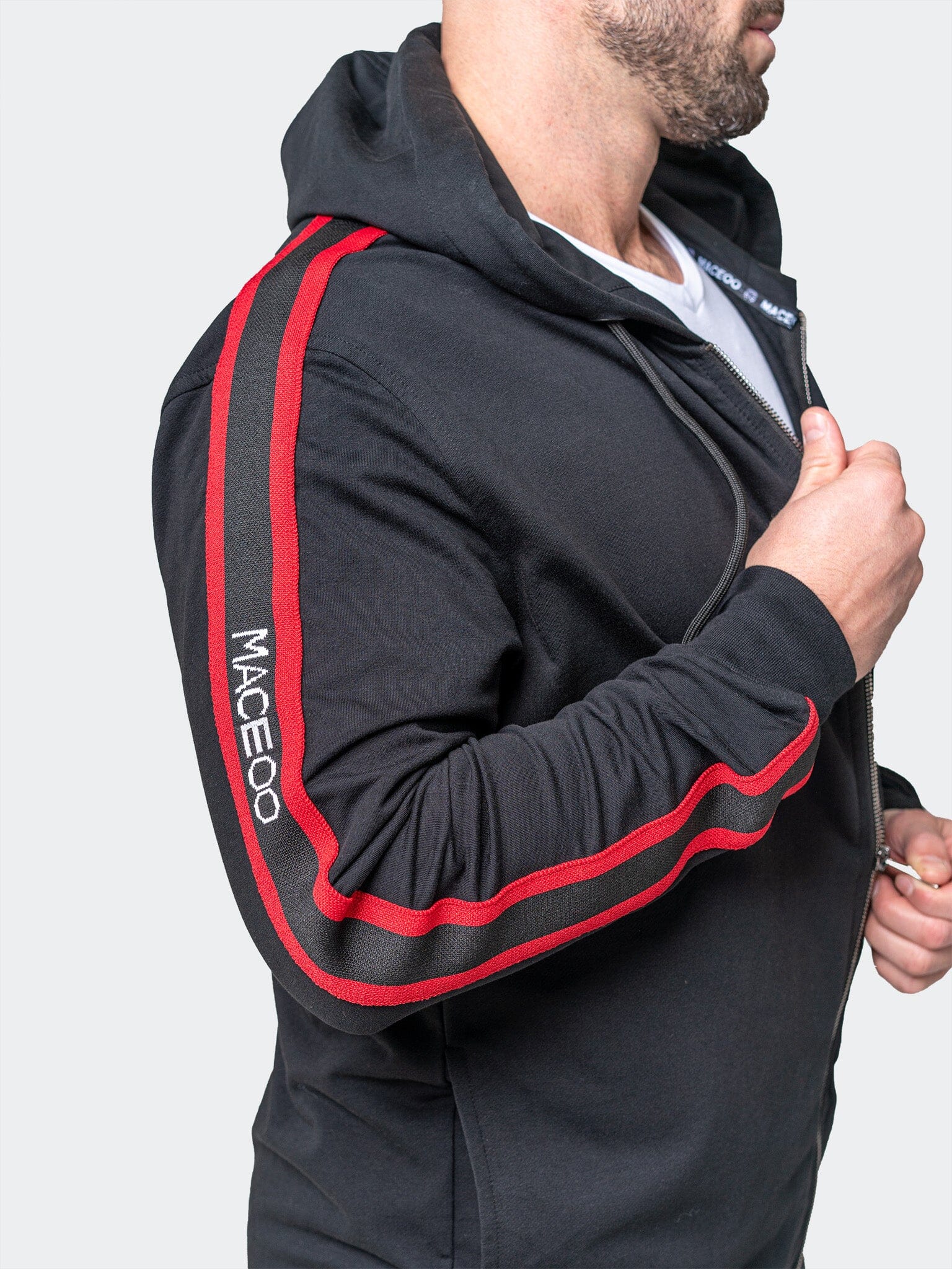 Leo Black Hoodie