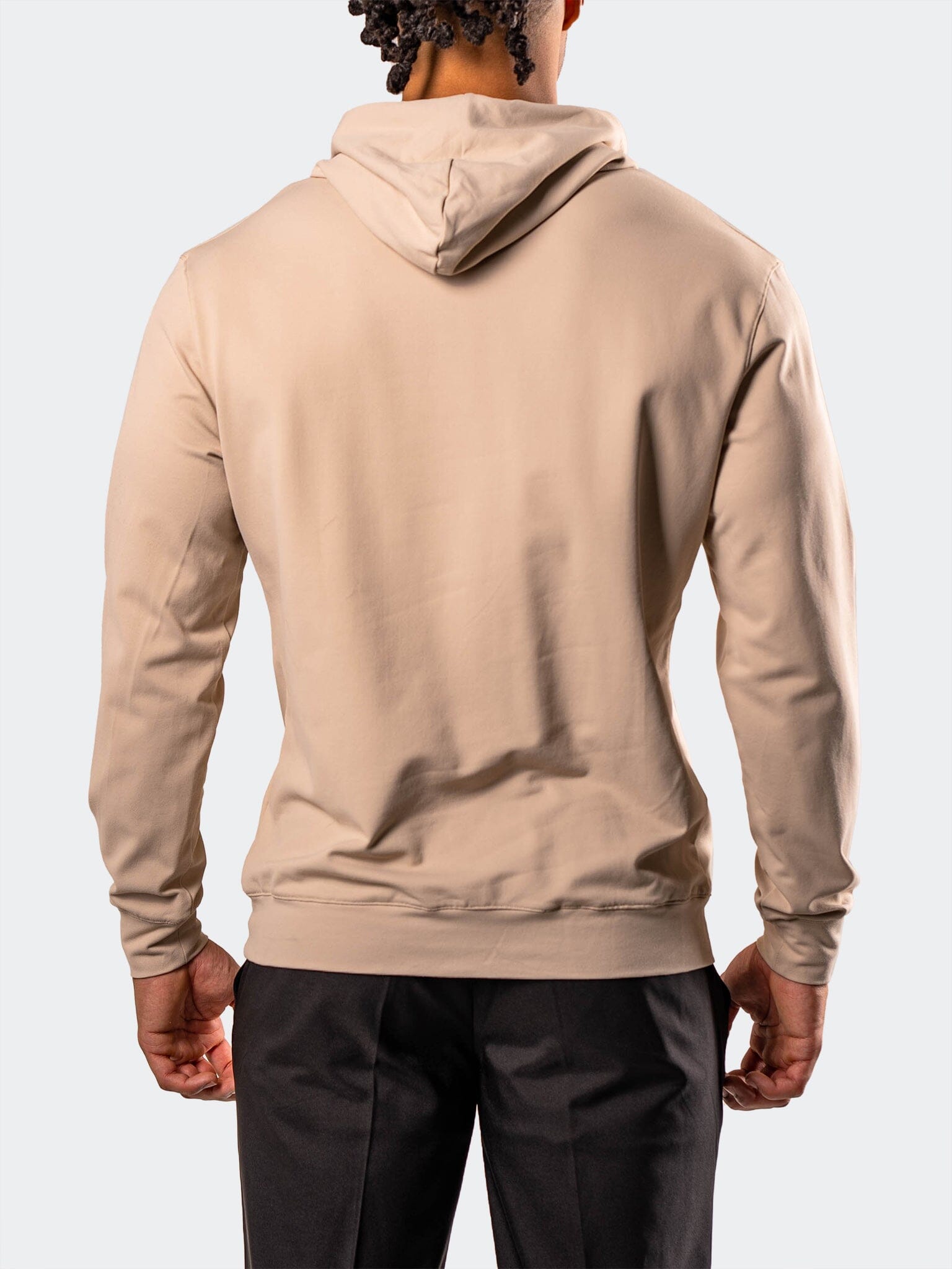 Merino Sand Pullover Hoodie